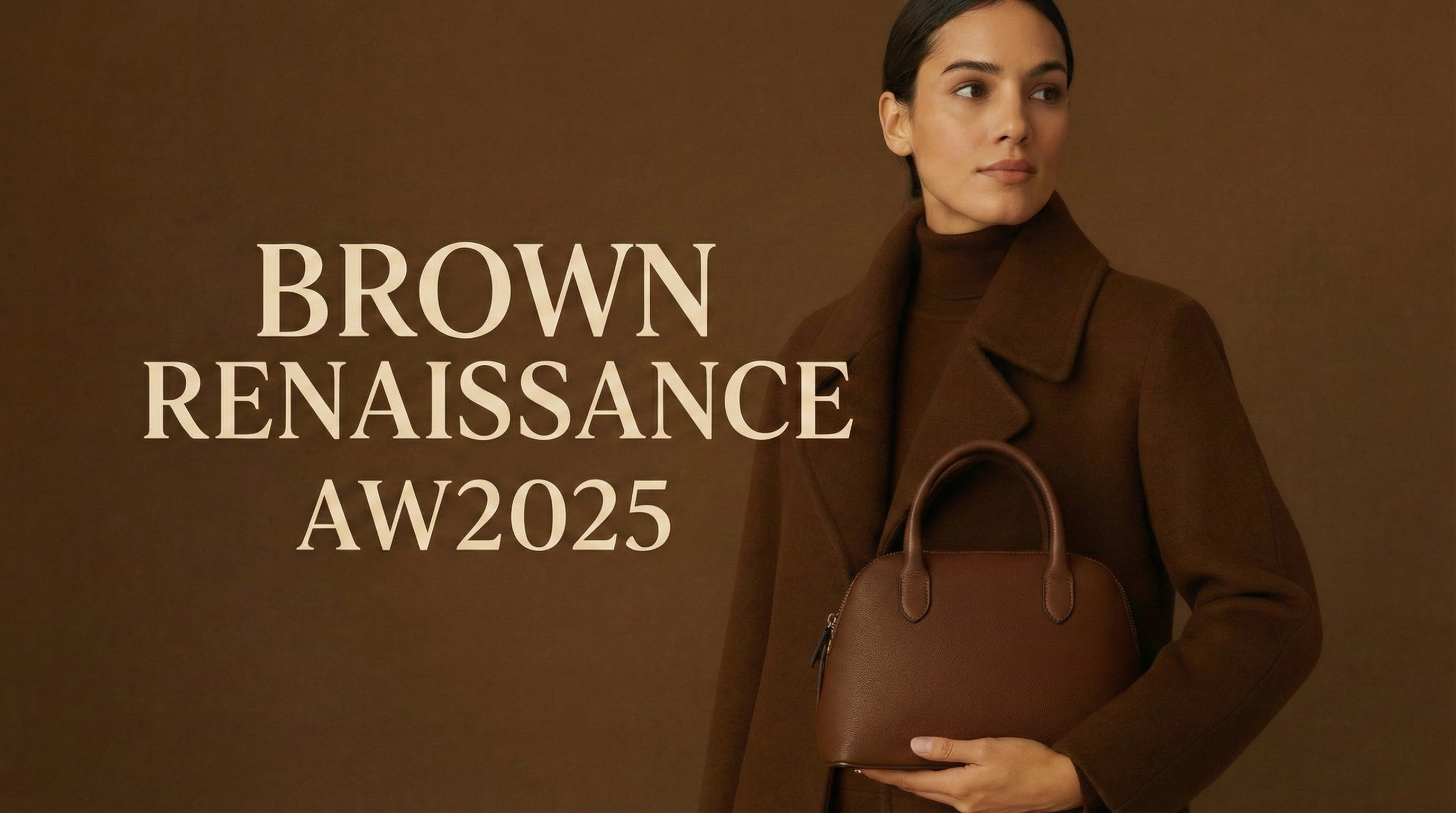 Brown Renaissance – เมื่อเฉดสีน้ำตาลหวนคืนสู่บัลลังก์แห่งแฟชั่นฤดูใบไม้ร่วง–ฤดูหนาว 2025