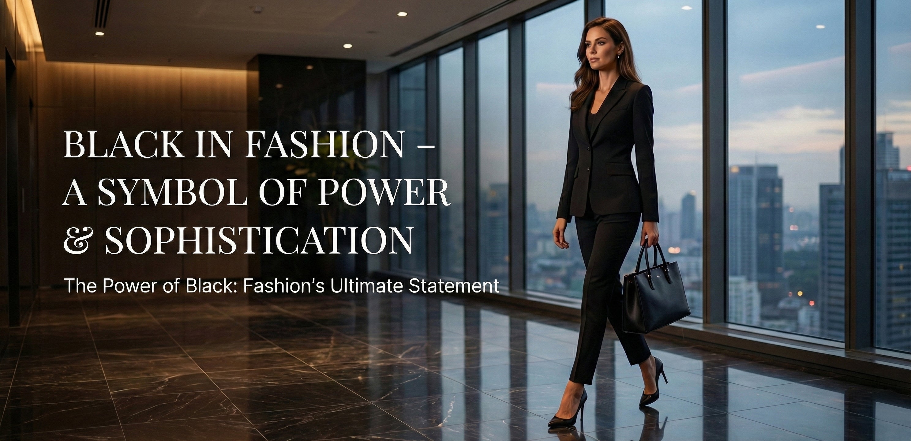 ดำในโลกแฟชั่น – สัญลักษณ์แห่งอำนาจและความประณีต