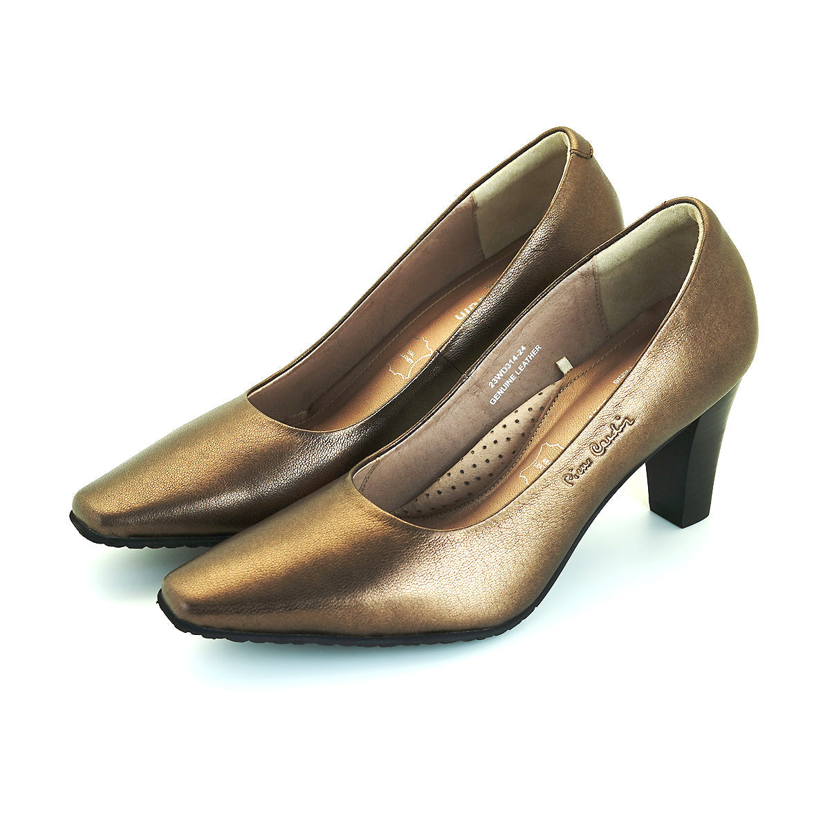 Pierre Cardin Lady Working Block-heel Shoes - 23WD314
