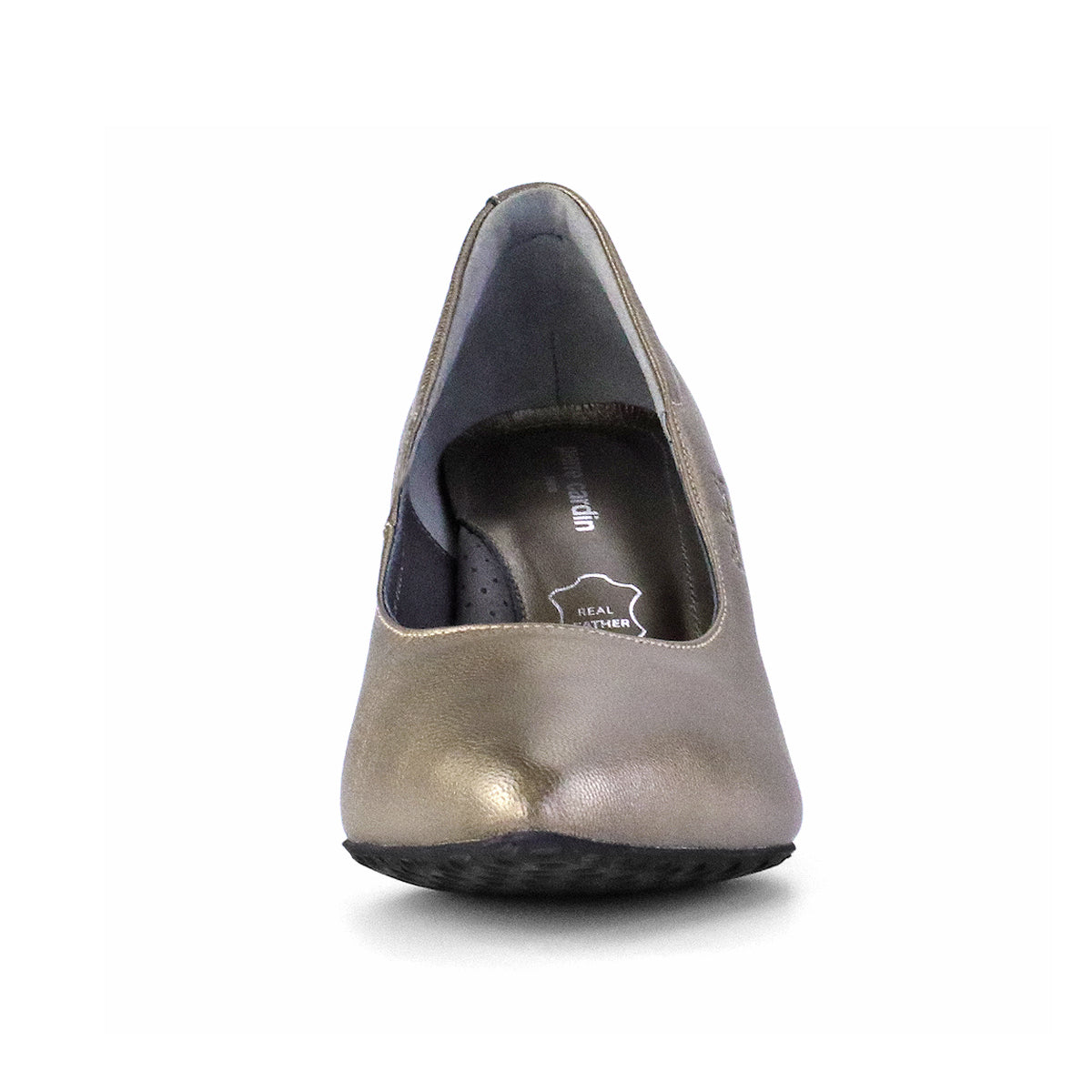 รองเท้าส้นสูงผู้หญิง Pierre Cardin รองเท้าคัทชูหนังแท้ ดีไซน์เรียบหรู เสริมบุคลิก รุ่น 26WD415