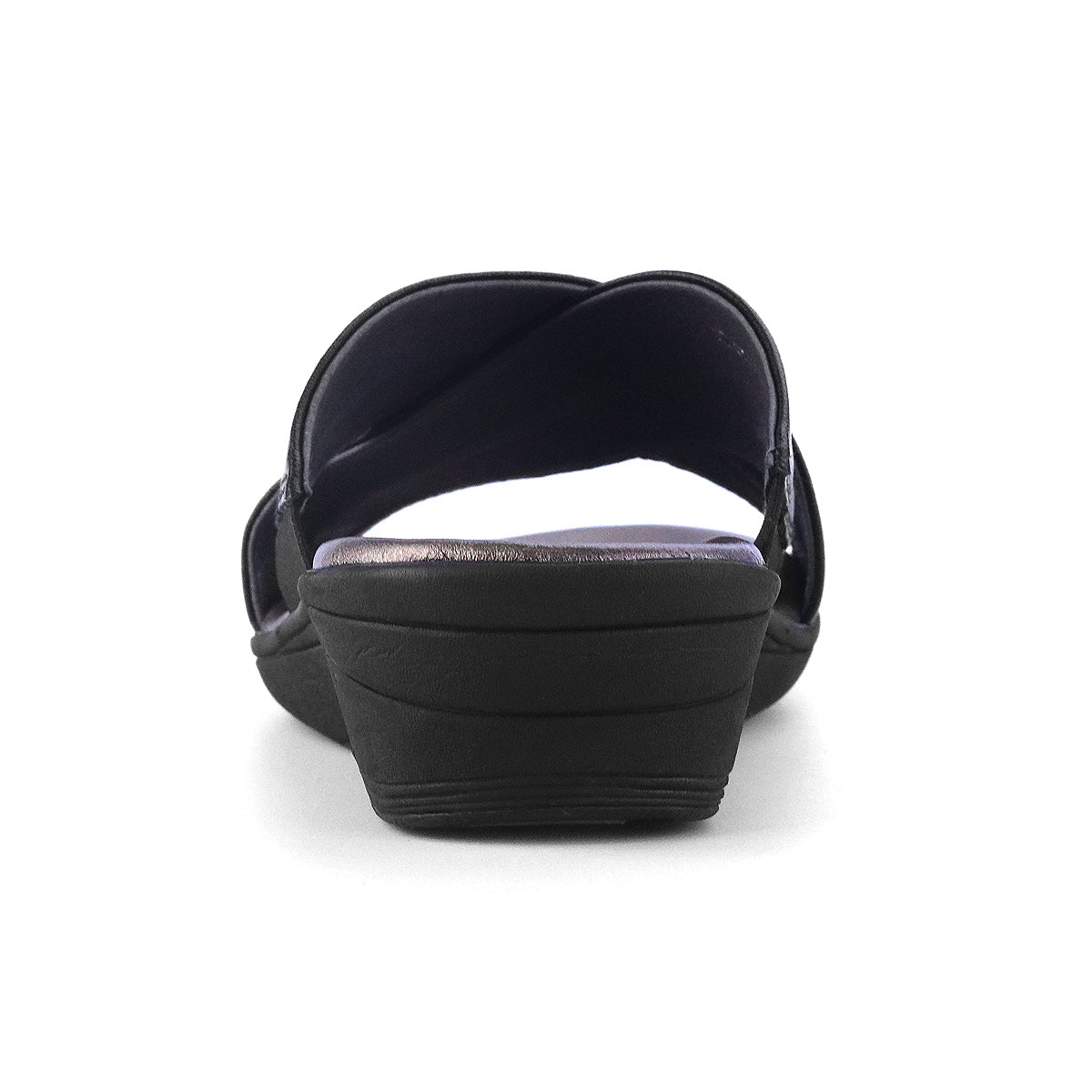 รองเท้าแตะผู้หญิง Pierre Cardin รองเท้าหนังแท้ ดีไซน์สายคาดไขว้ สวมใส่สบาย รุ่น 27SS437