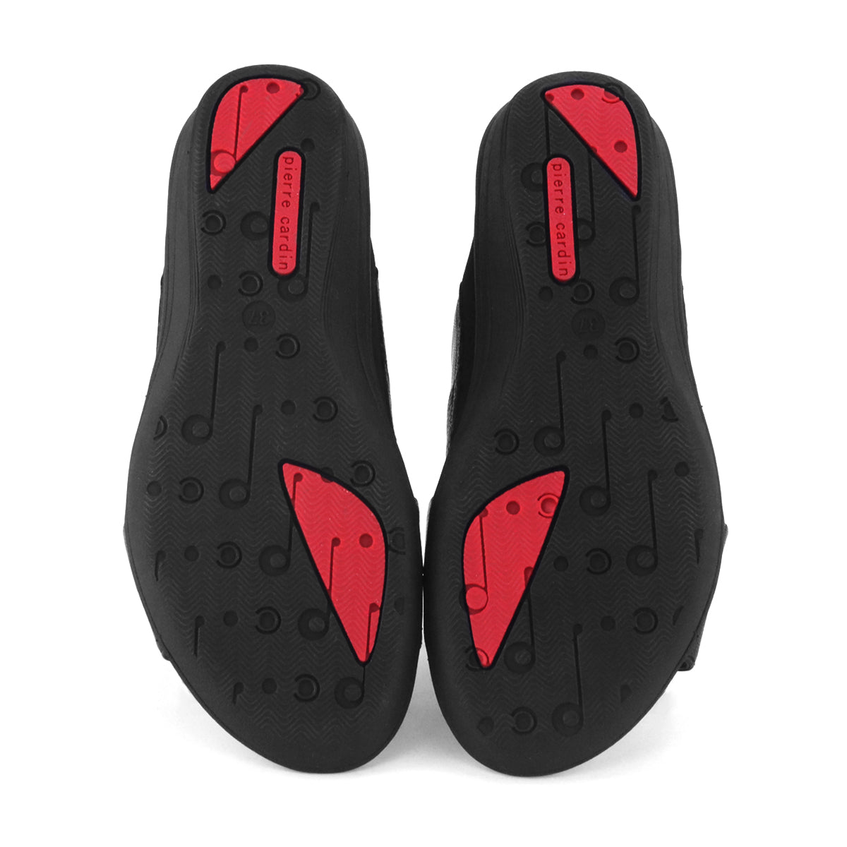 รองเท้าแตะผู้หญิง Pierre Cardin รองเท้าหนังแท้ ดีไซน์สายคาดไขว้ สวมใส่สบาย รุ่น 27SS437