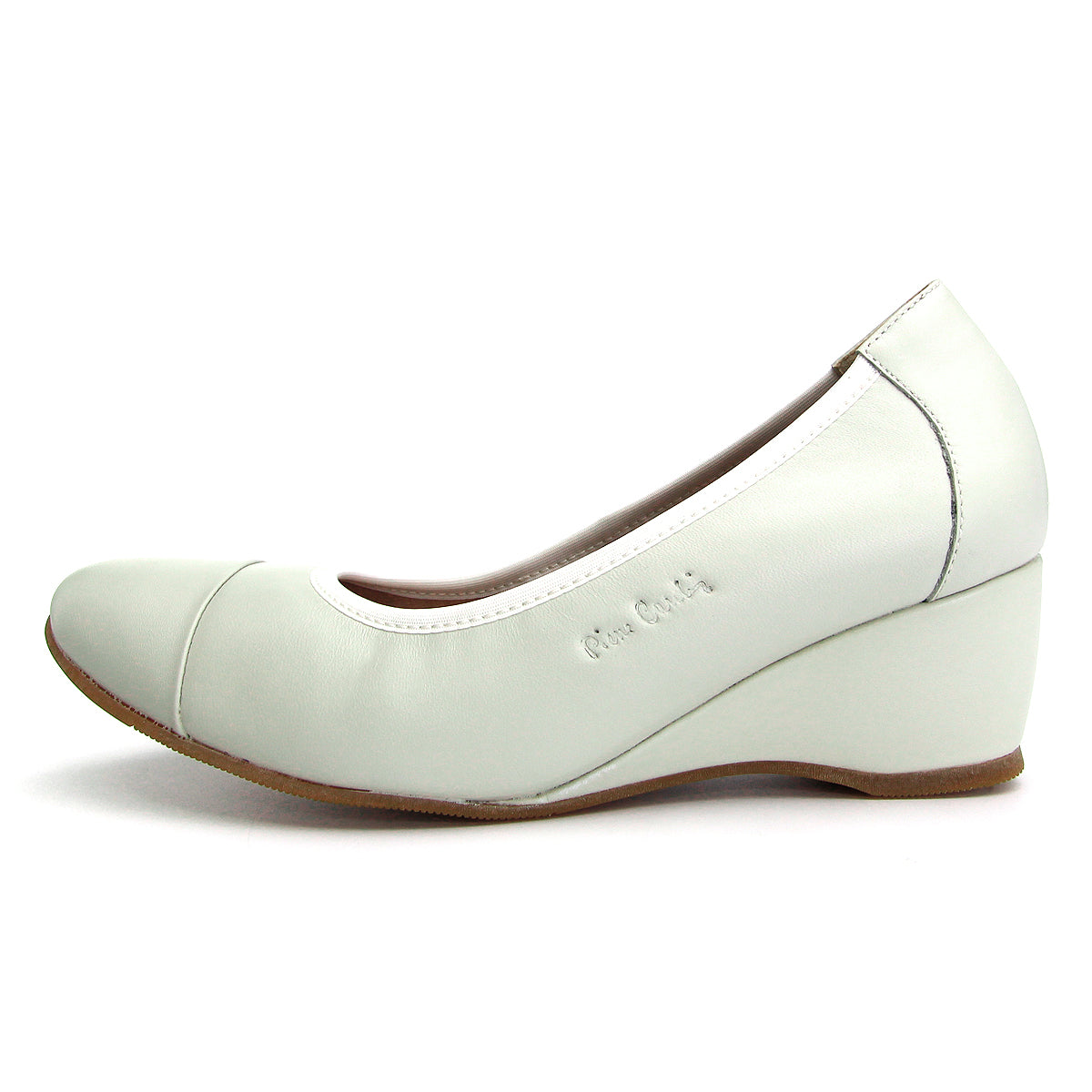 Pierre Cardin รองเท้าผู้หญิง รองเท้าส้นสูง นุ่มสบาย ผลิตจากหนังแท้ สีดำ รุ่น 27WC448