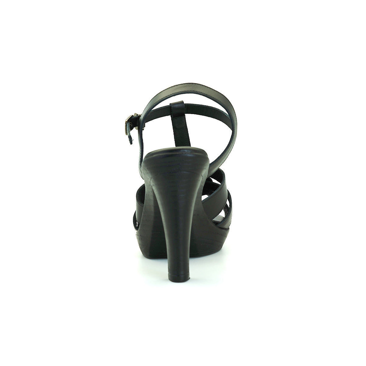 Pierre Cardin รองเท้าผู้หญิง รองเท้าส้นสูง รองเท้าส้นสูงแบบเปิดส้น นุ่มสบาย ผลิตจากหนังแท้ สีเมทัลลิคบรอนซ์ รุ่น 31PS805