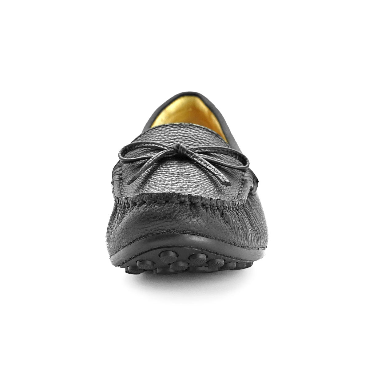 Pierre Cardin รองเท้าคัทชูผู้หญิง ส้นแบน อ็อกซ์ฟอร์ด นุ่มสบาย ผลิตจากหนังแท้ สีดำ รุ่น 50AC112