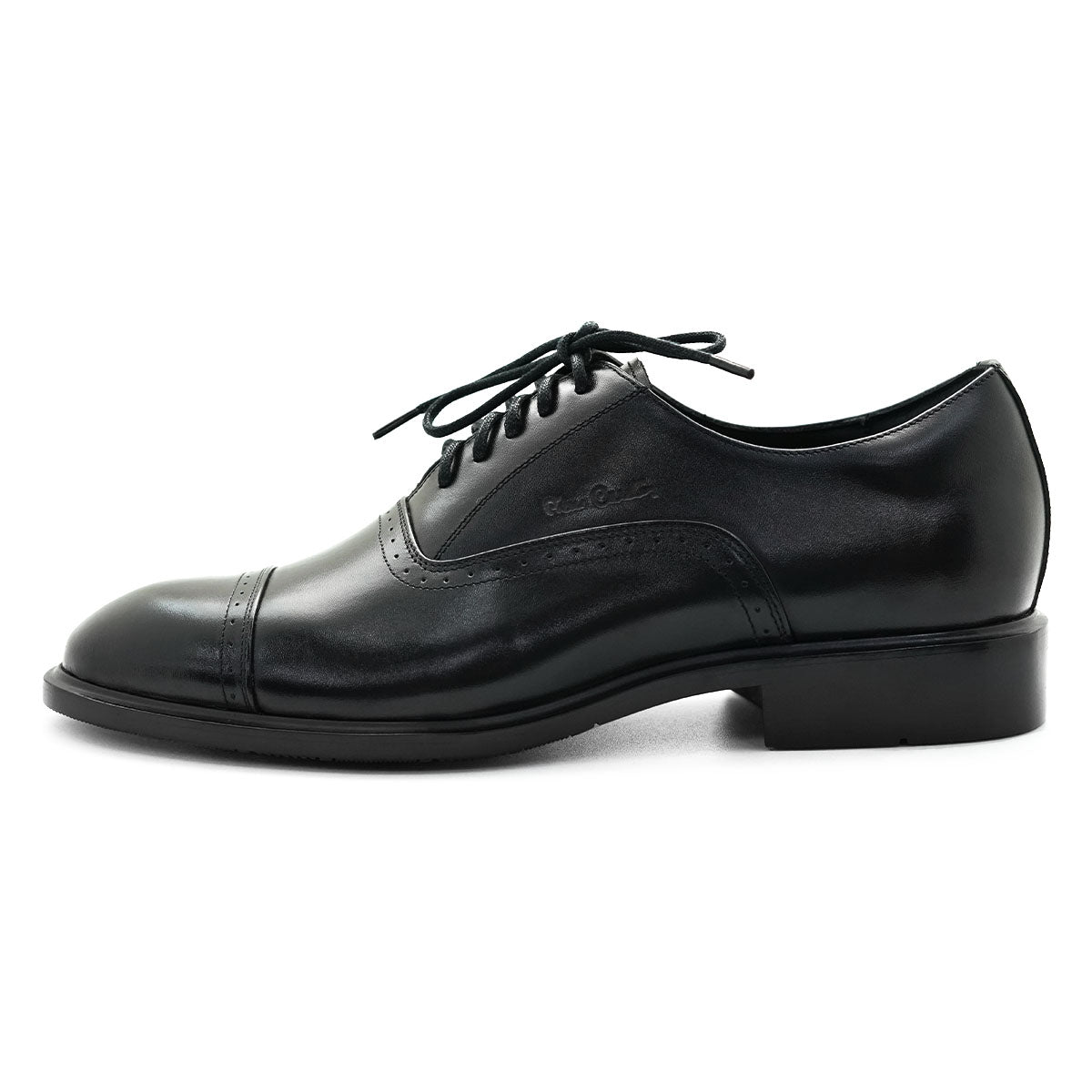 Pierre Cardin Cap-toe Oxford Leather Shoes - 80TD122