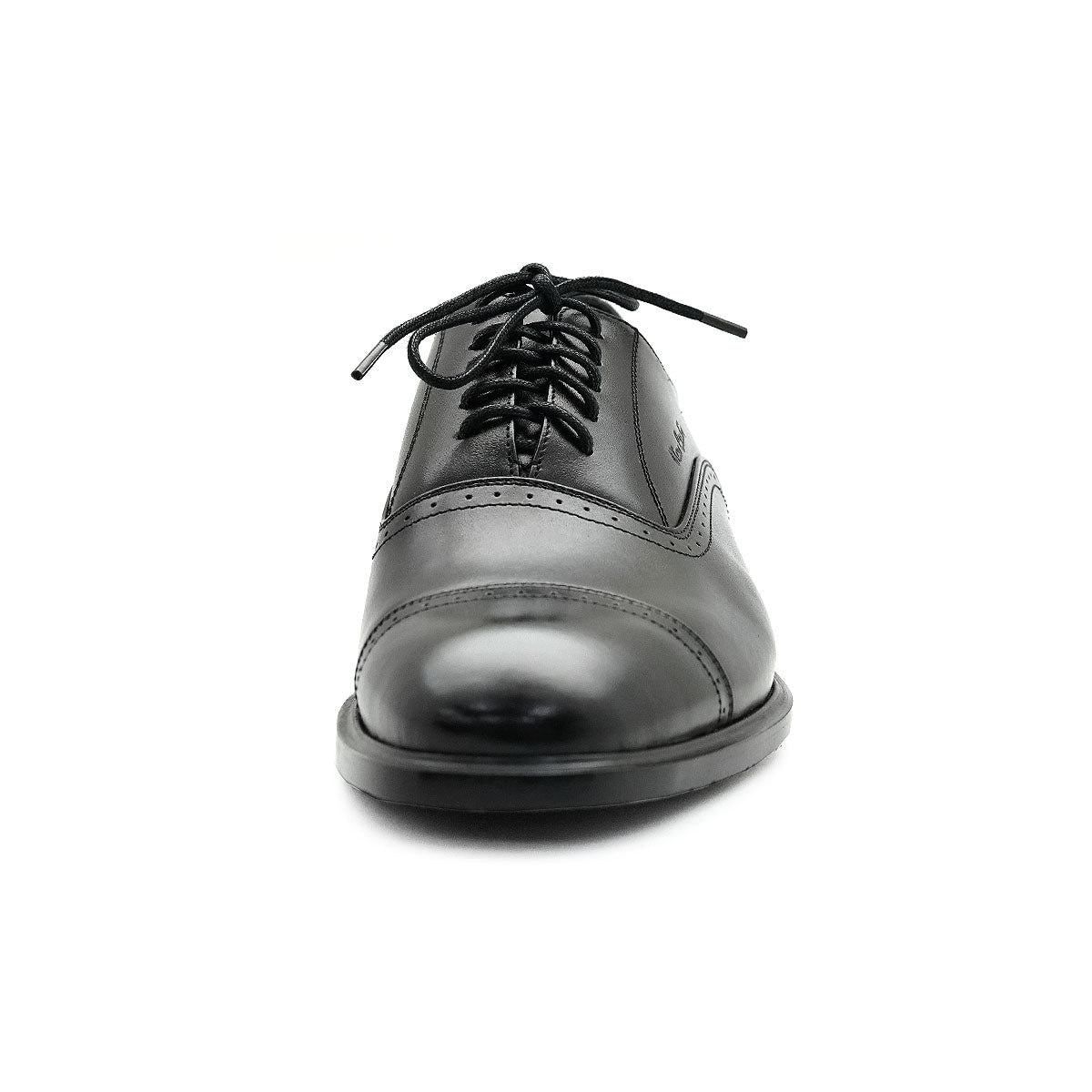 Pierre Cardin Cap-toe Oxford Leather Shoes - 80TD122