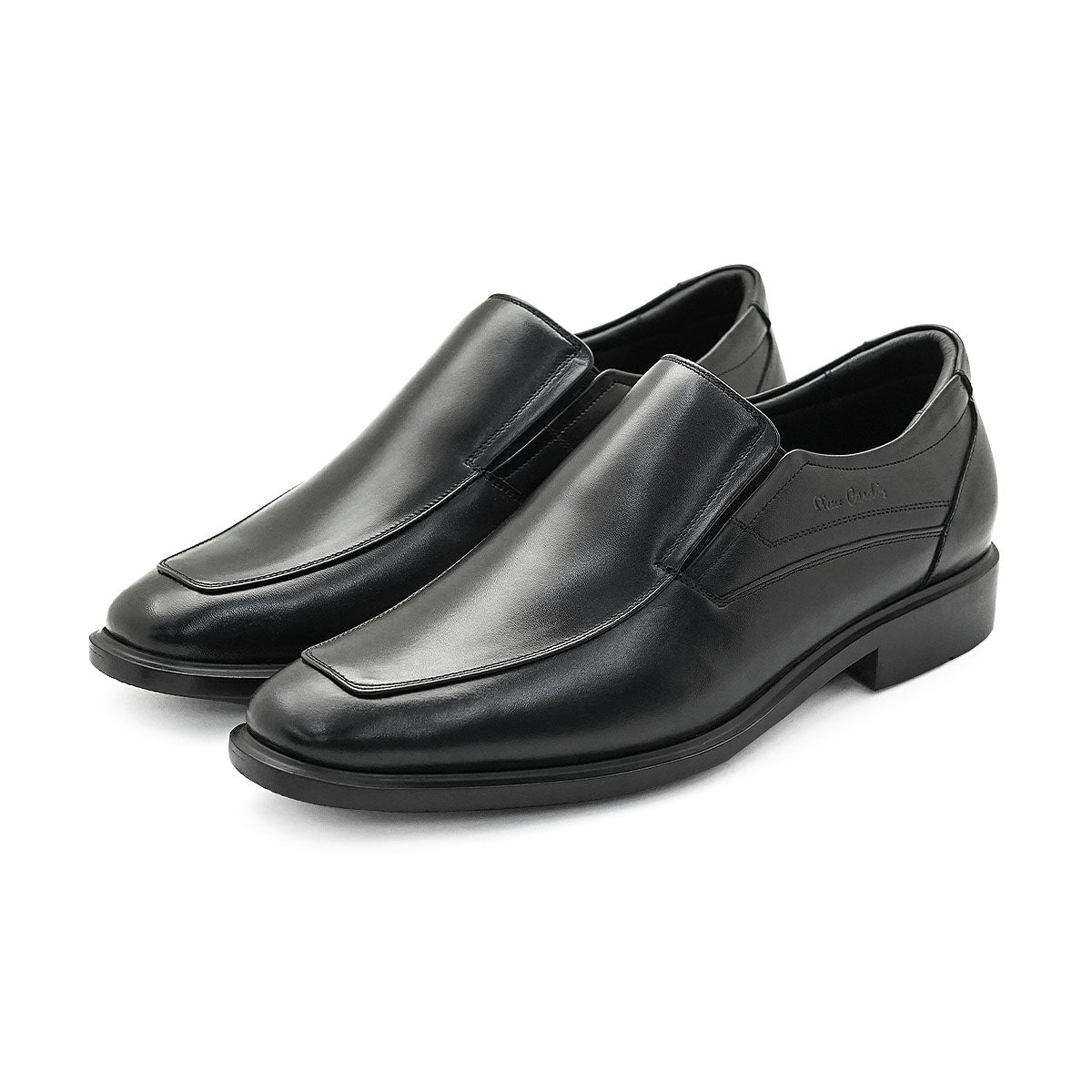 Pierre Cardin Plain Toe Loafer Leather Shoes - 80TD124