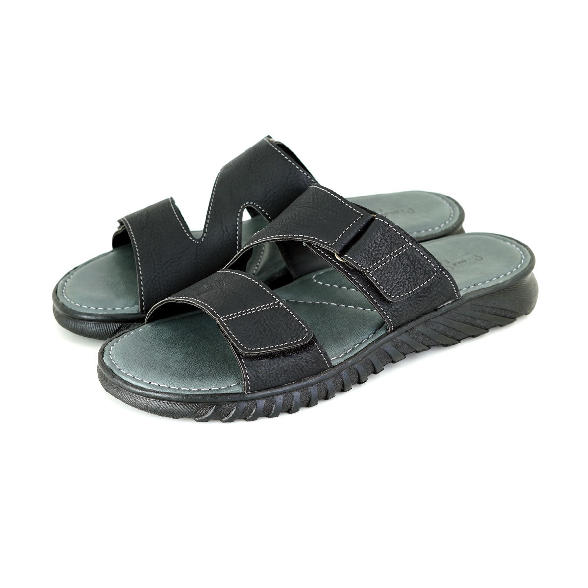 Pierre Cardin Man Fashion Leather Slides - 83RS166