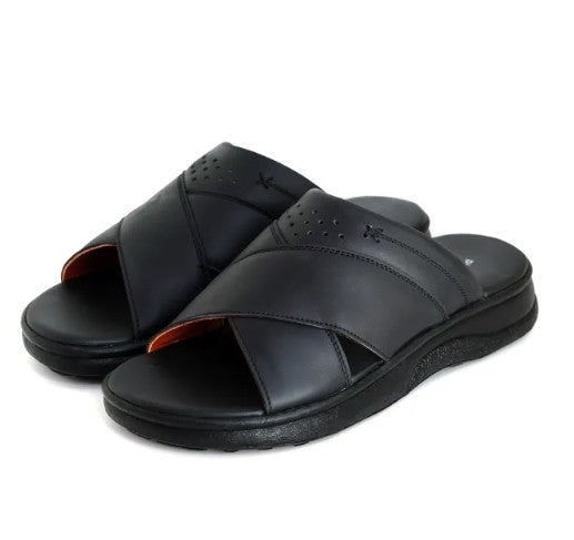 pierre cardin รองเท้าผู้ชาย รองเท้าแตะ ผลิตจากหนังแท้ ไซส์ 40-45 รุ่น 84JS178