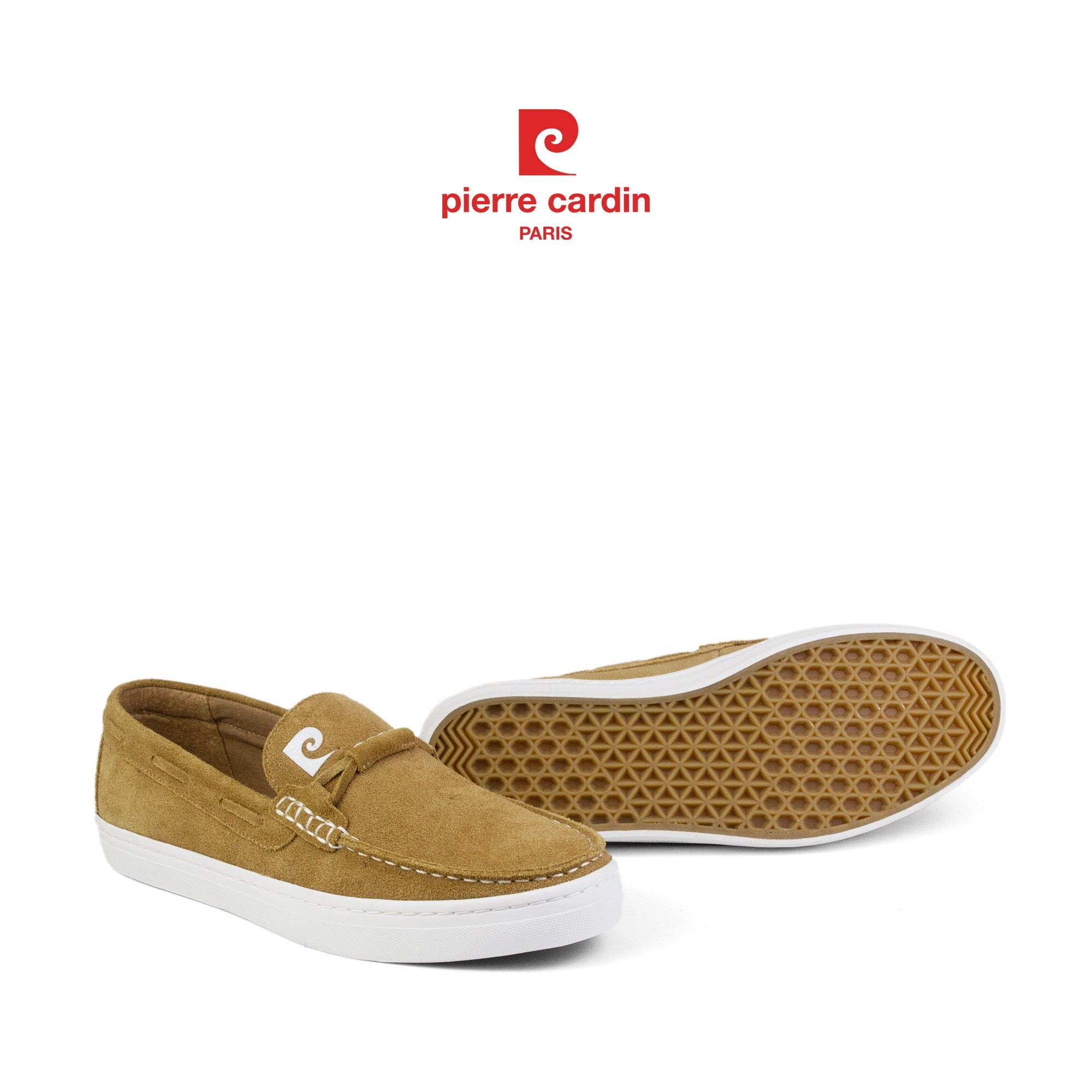 Pierre Cardin Suede-leather Moccasins Shoes - PCMFWL 908