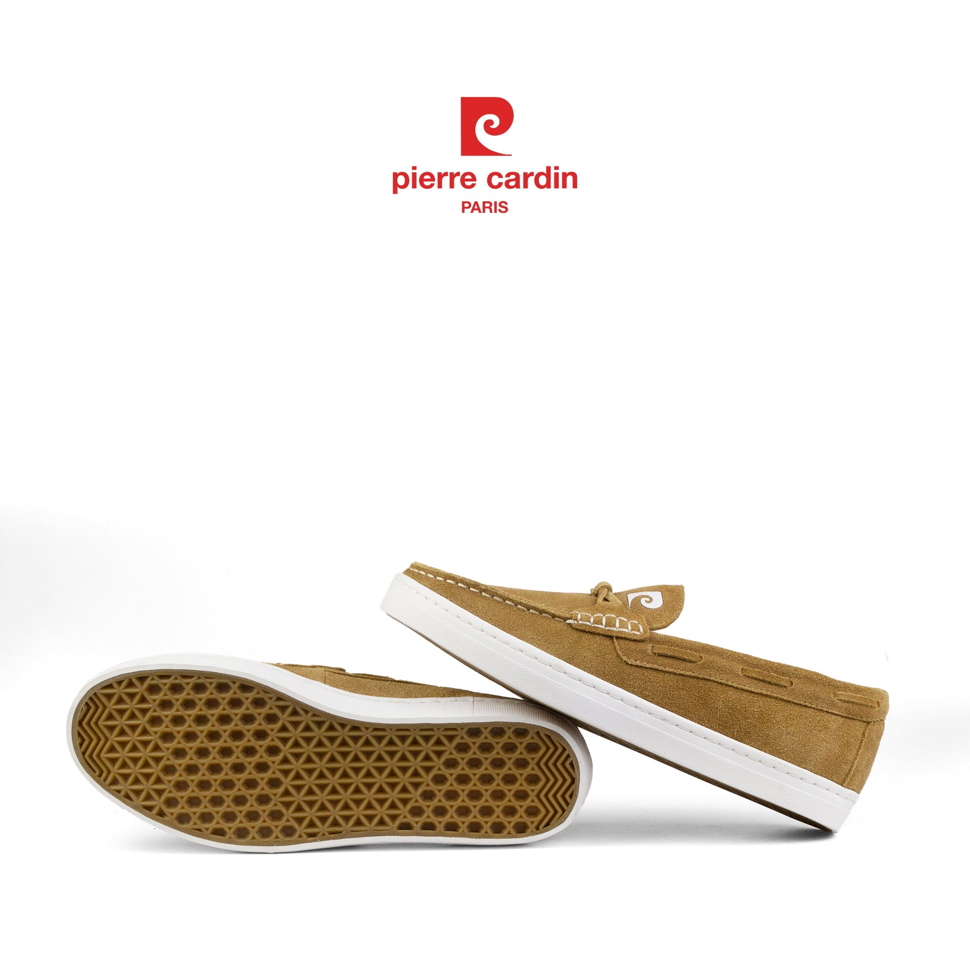 Pierre Cardin Suede-leather Moccasins Shoes - PCMFWL 908