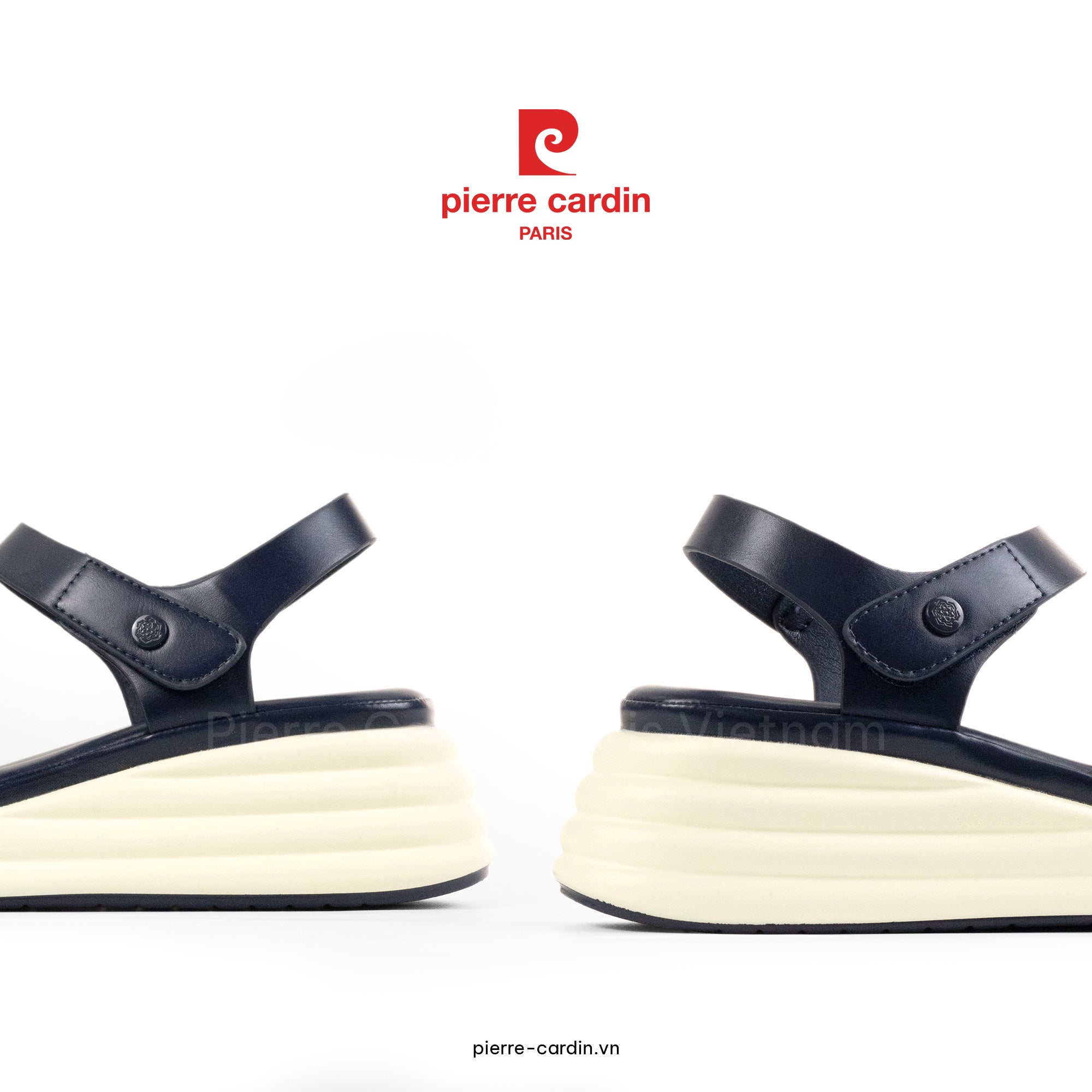 รองเท้าแตะส้นสูง Comfort Pierre Cardin - PCWFWSH 256 (+5cm)