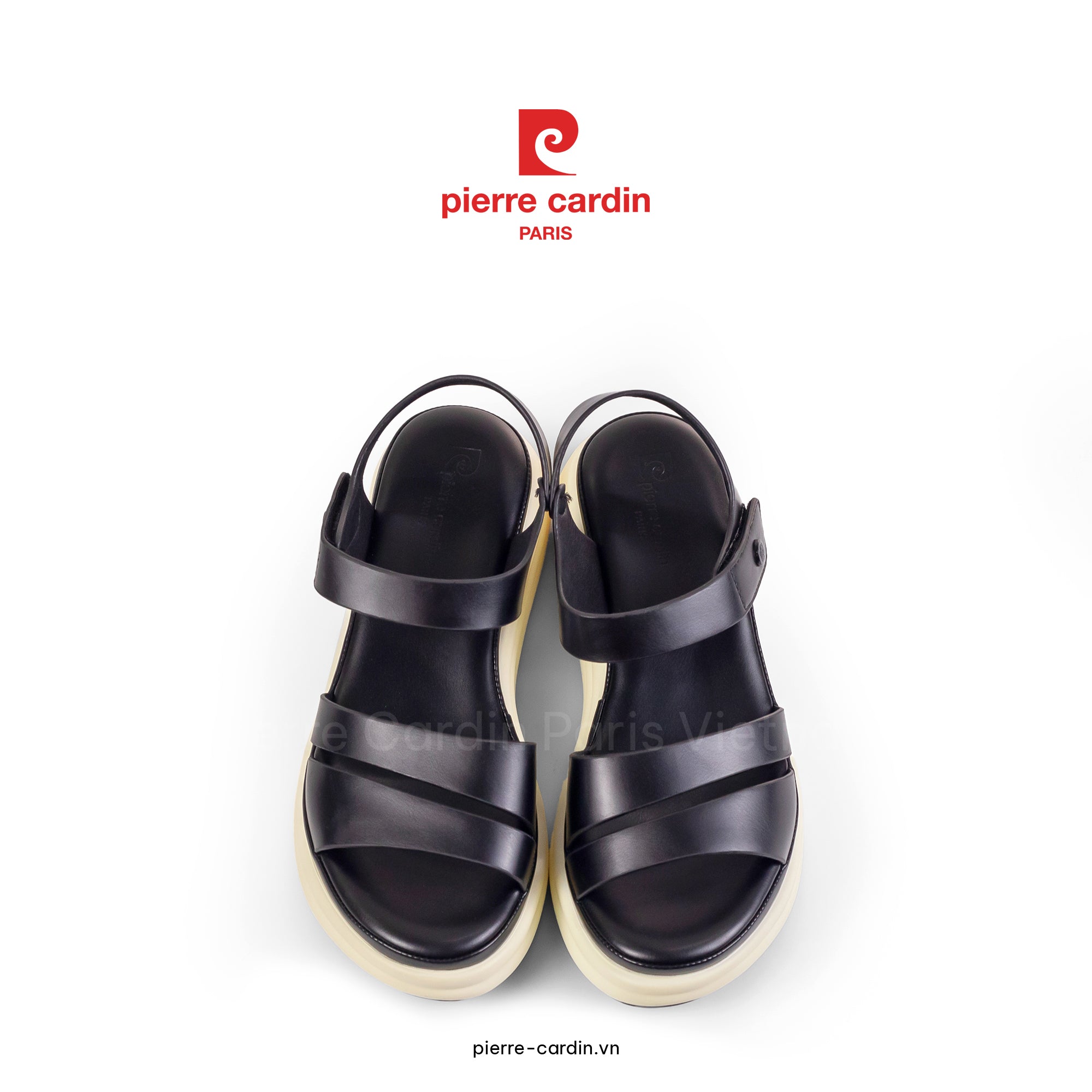 รองเท้าแตะส้นสูง Comfort Pierre Cardin - PCWFWSH 256 (+5cm)