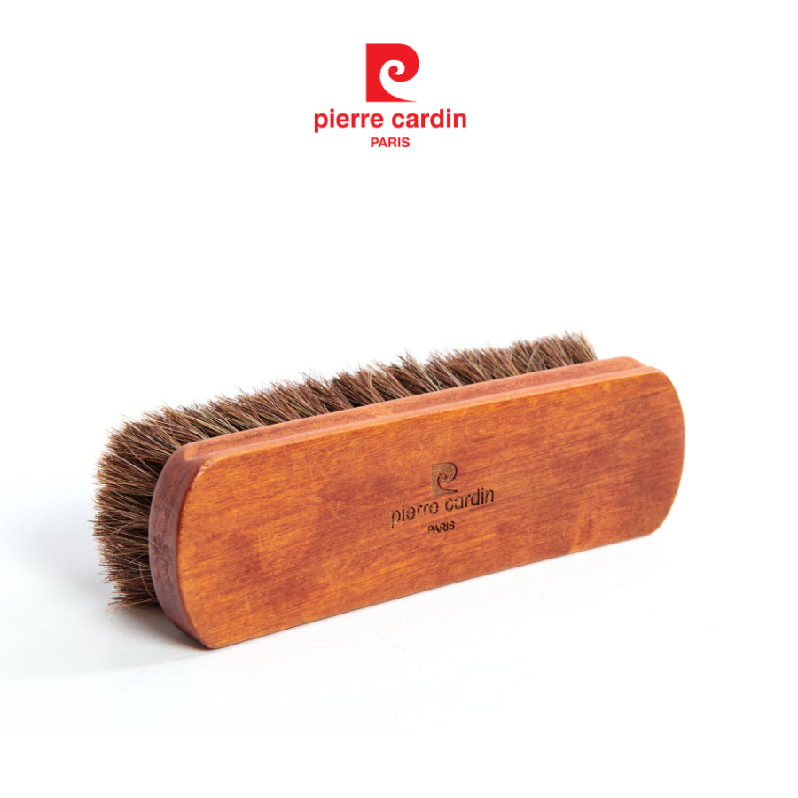 แปรงขัดรองเท้า Pierre Cardin จากฝรั่งเศส ขนาดใหญ่ สำหรับทำความสะอาดรองเท้าหนังสุภาพบุรุษและรองเท้ากีฬา รุ่น 002