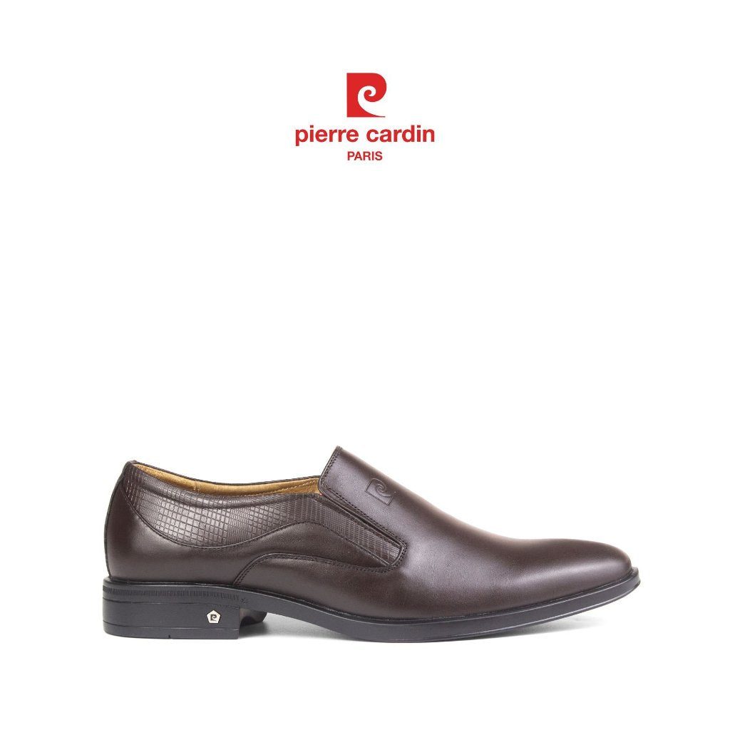 รองเท้าหนังผู้ชาย Pierre Cardin ฝรั่งเศส หนังวัวแท้ พื้นยางพรีเมียม ระบายอากาศได้ดี รุ่น 784