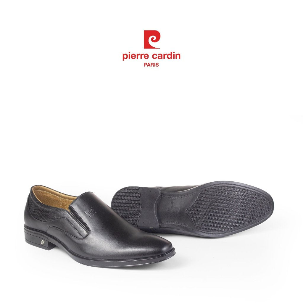 รองเท้าหนังผู้ชาย Pierre Cardin ฝรั่งเศส หนังวัวแท้ พื้นยางพรีเมียม ระบายอากาศได้ดี รุ่น 784