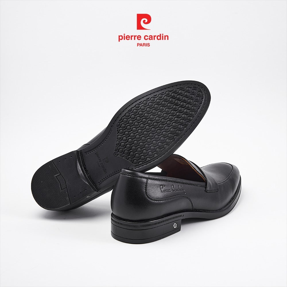 รองเท้าหนังผู้ชาย Pierre Cardin รุ่น Loafer หนังวัวแท้พรีเมียม พื้นยางกันลื่น 796