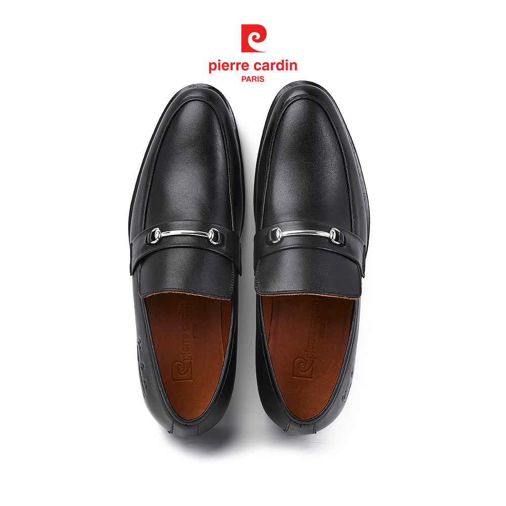 รองเท้าหนังผู้ชาย Pierre Cardin หนังวัวแท้พรีเมียม รุ่น Loafer หรูหรา พื้นยางกันลื่น 797