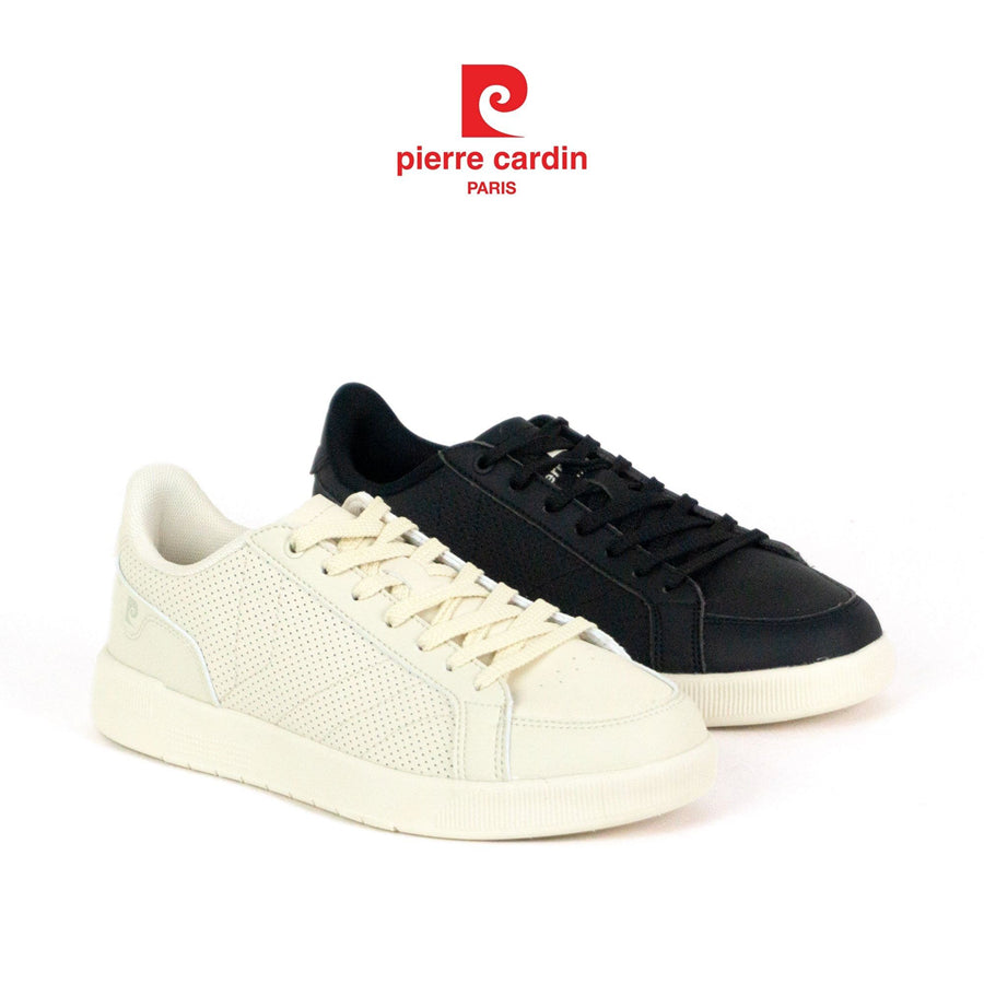 รองเท้าผู้ชาย Pierre Cardin ทำจากวัสดุน้ำหนักเบา ดีไซน์ทันสมัย มีรูระบายอากาศ พื้นยาง 909