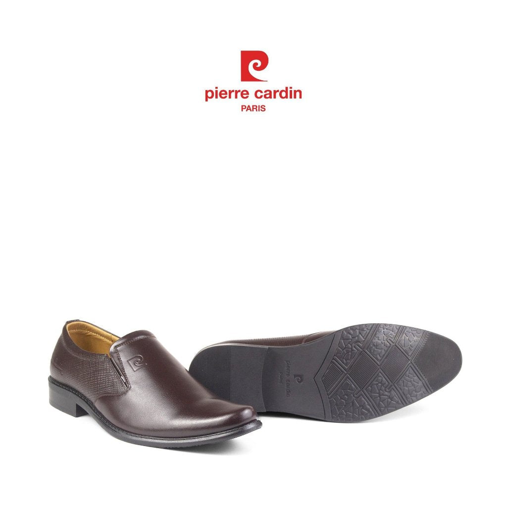 รองเท้าหนัง Loafer ผู้ชาย Pierre Cardin ฝรั่งเศส หนังวัวพรีเมียม พื้นยางกันลื่น ดีไซน์สุภาพหรูหรา รุ่น 781