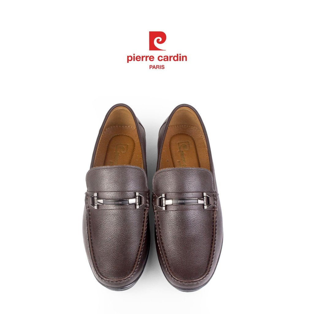 รองเท้าหนัง Loafer Pierre Cardin ฝรั่งเศส หนังวัวพรีเมียม พื้นยางกันลื่น ระบายอากาศได้ดี รุ่น 785