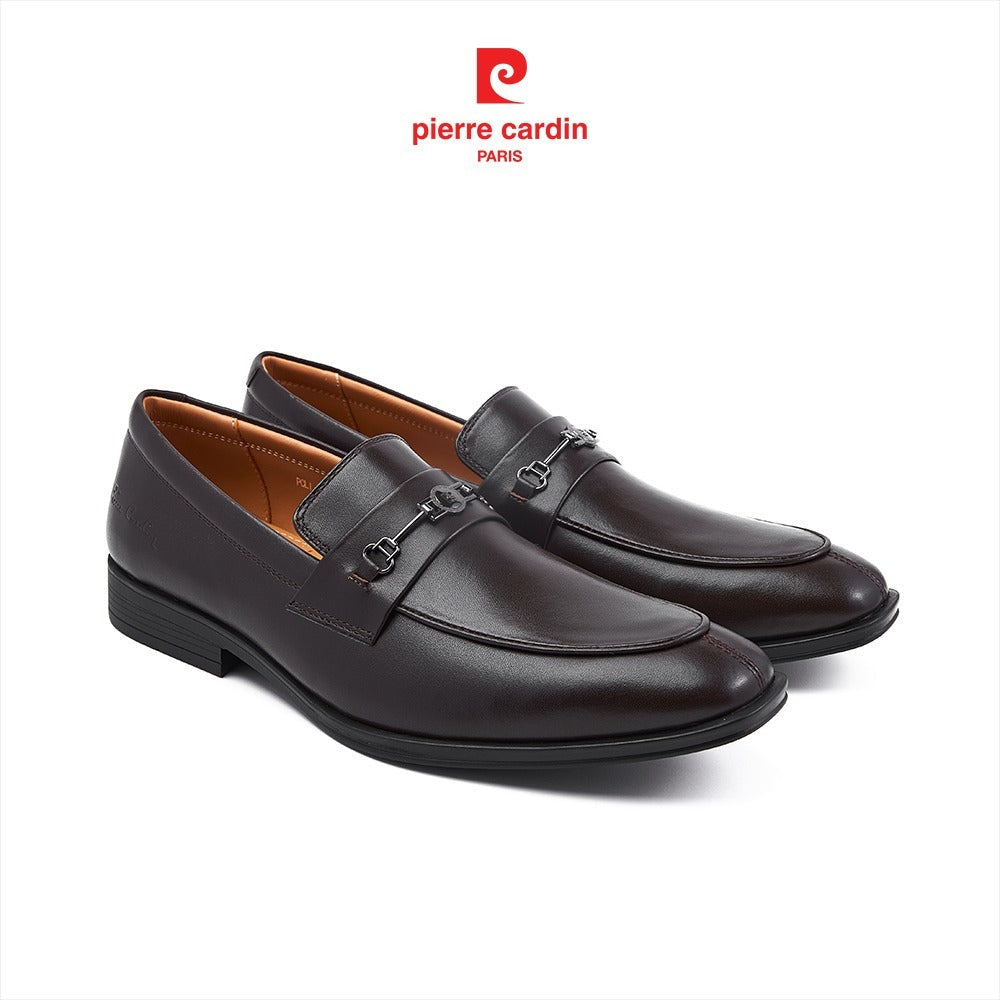 รองเท้าหนังผู้ชาย Pierre Cardin รุ่น Loafer หนังวัวแท้ ตัวล็อคแฟชั่นหรูหรา 794