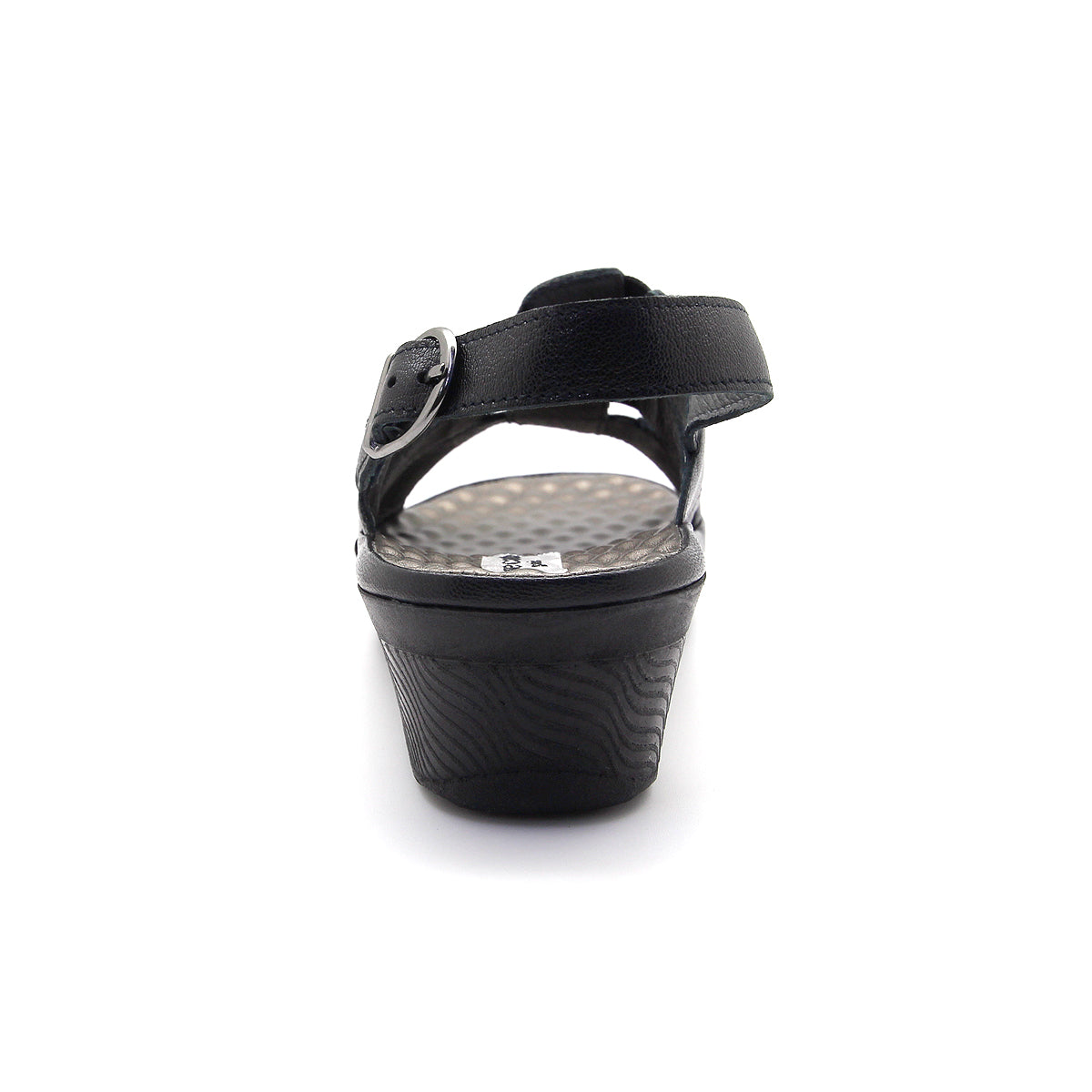 Pierre Cardin รองเท้าผู้หญิง รองเท้าแตะแบบลำลองหญิง รองเท้าส้นแบนแบบรัดส้น นุ่มสบาย ผลิตจากหนังแท้ สีบรอนซ์ทอง ไซส์ 21SS242