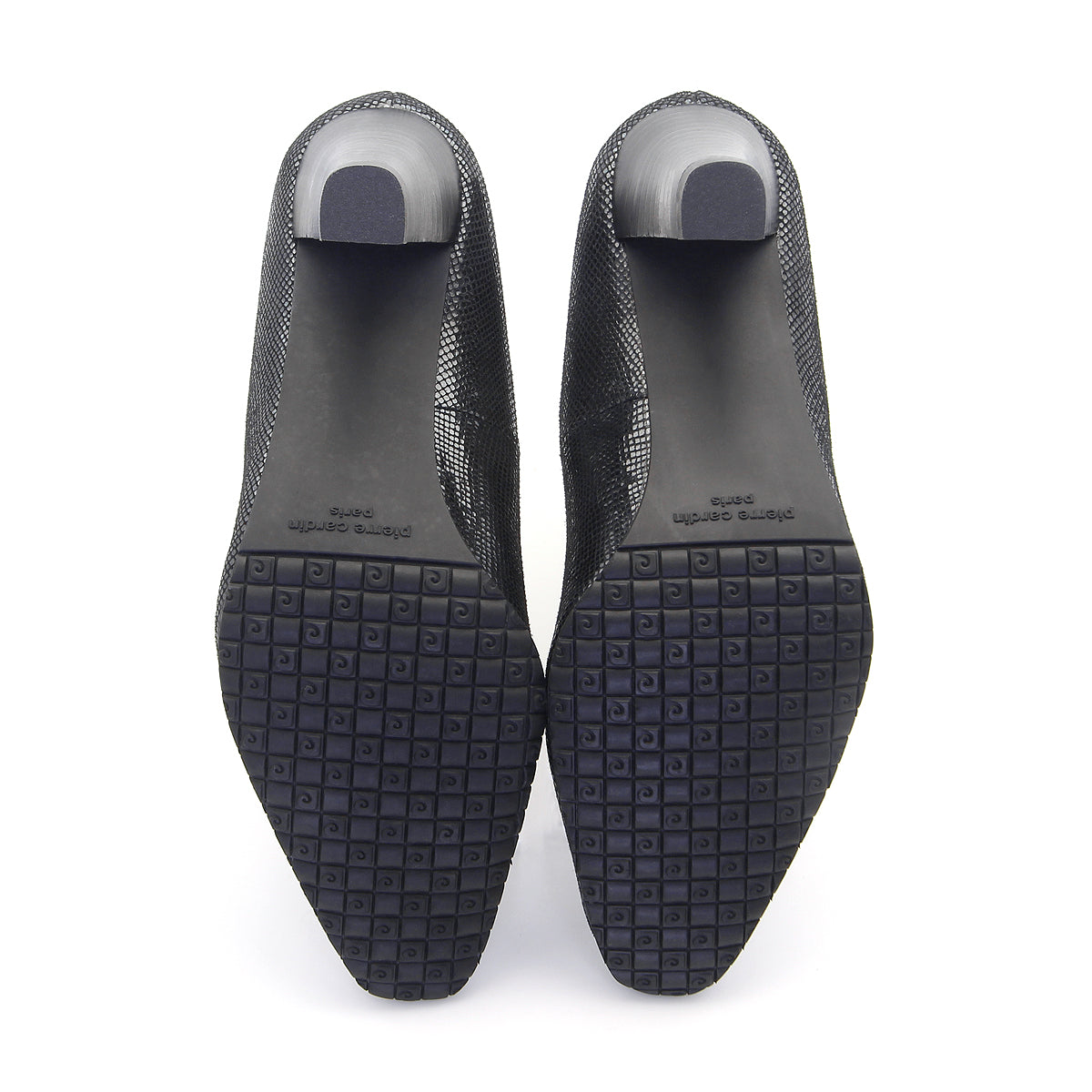 Pierre Cardin รองเท้าผู้หญิง รองเท้าส้นสูง รองเท้าส้นสูงทรง Pump นุ่มสบาย ผลิตจากหนังแท้ สีบรอนซ์ทอง ไซส์ | High-heels Shoes - 23WD315