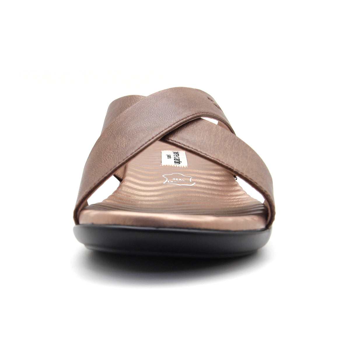 [Size 36-41] Pierre Cardin รองเท้าผู้หญิง ลำลอง ส้นแบน นุ่มสบาย ผลิตจากหนังแท้ สีดำ รุ่น 24WS362