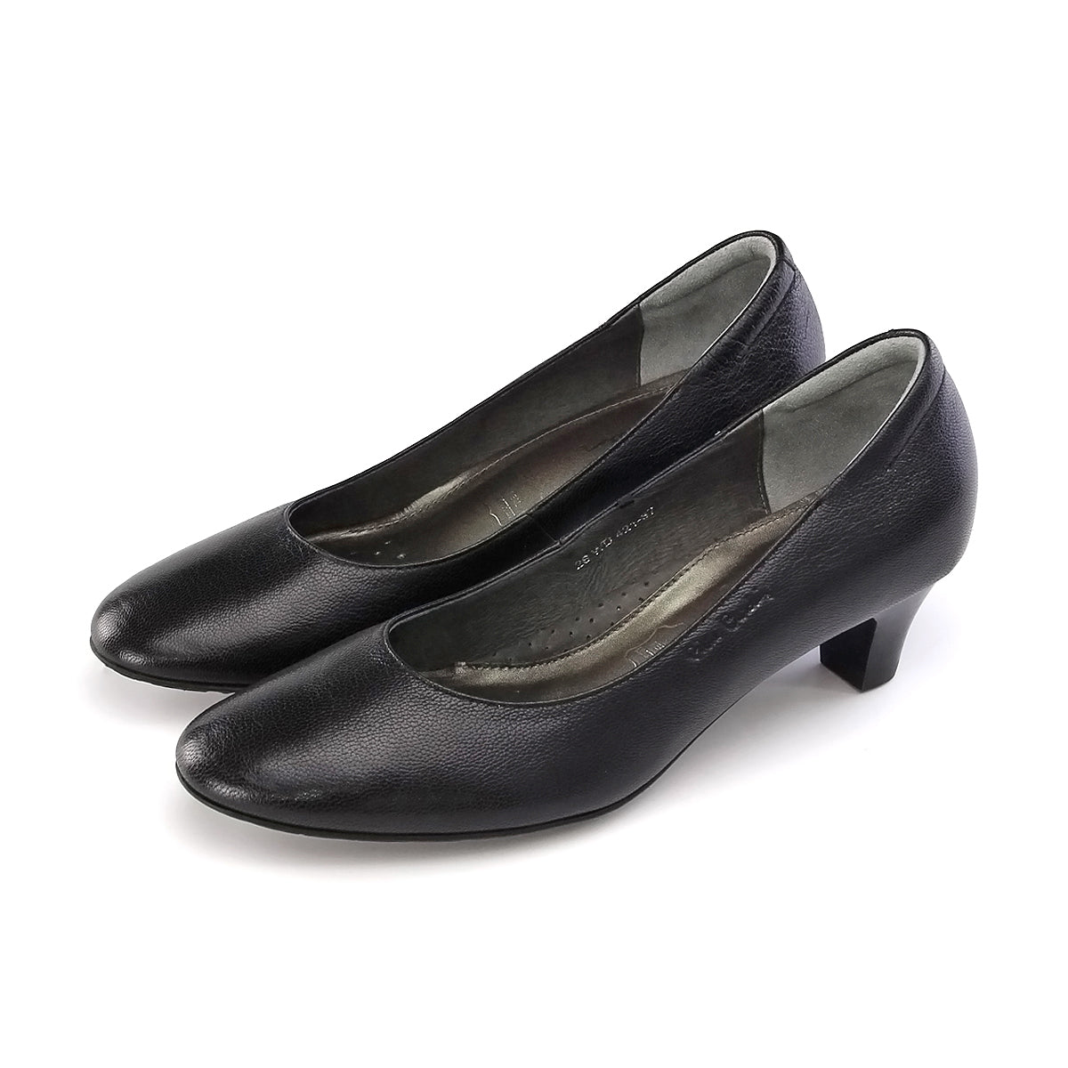Pierre Cardin รองเท้าผู้หญิง รองเท้าส้นสูง นุ่มสบาย ผลิตจากหนังแท้ สีทอง รุ่น 26WD421