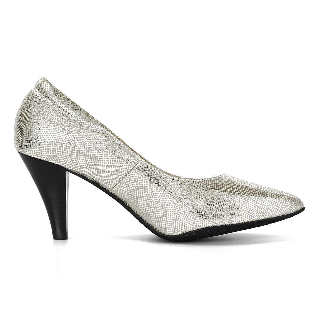 รองเท้าส้นสูงผู้หญิง Pierre Cardin รองเท้าคัทชูหนังแท้ ดีไซน์เรียบหรู เสริมบุคลิก รุ่น 26WD801