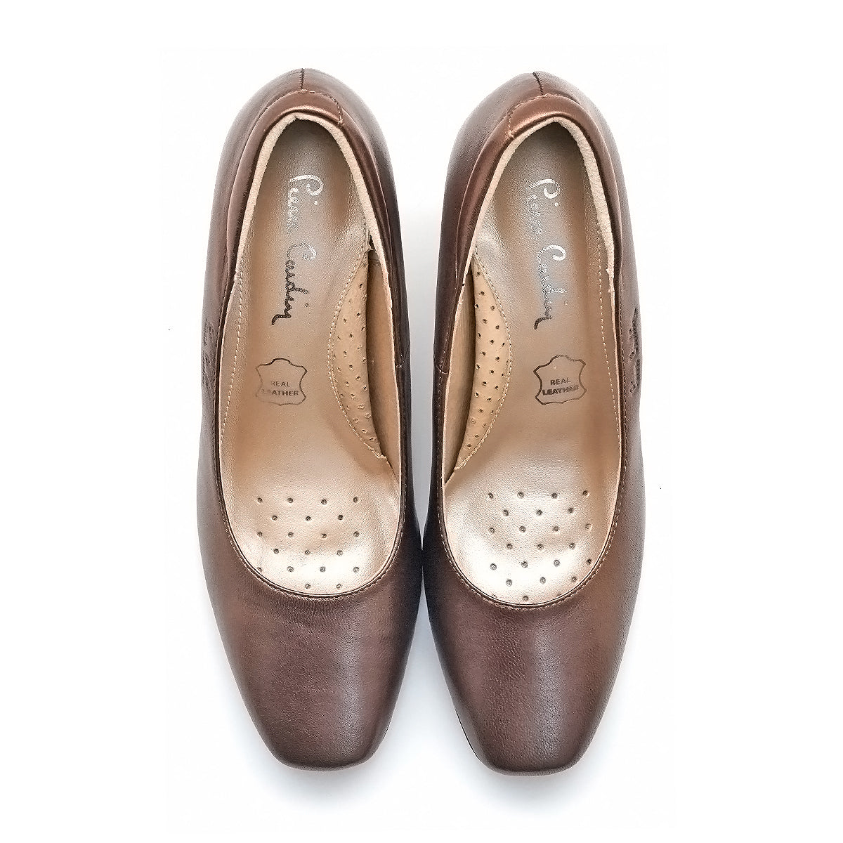 รองเท้าคัทชูผู้หญิง Pierre Cardin รองเท้าส้นสูงหนังแท้ เรียบหรู สวมใส่สบาย รุ่น 27SD431