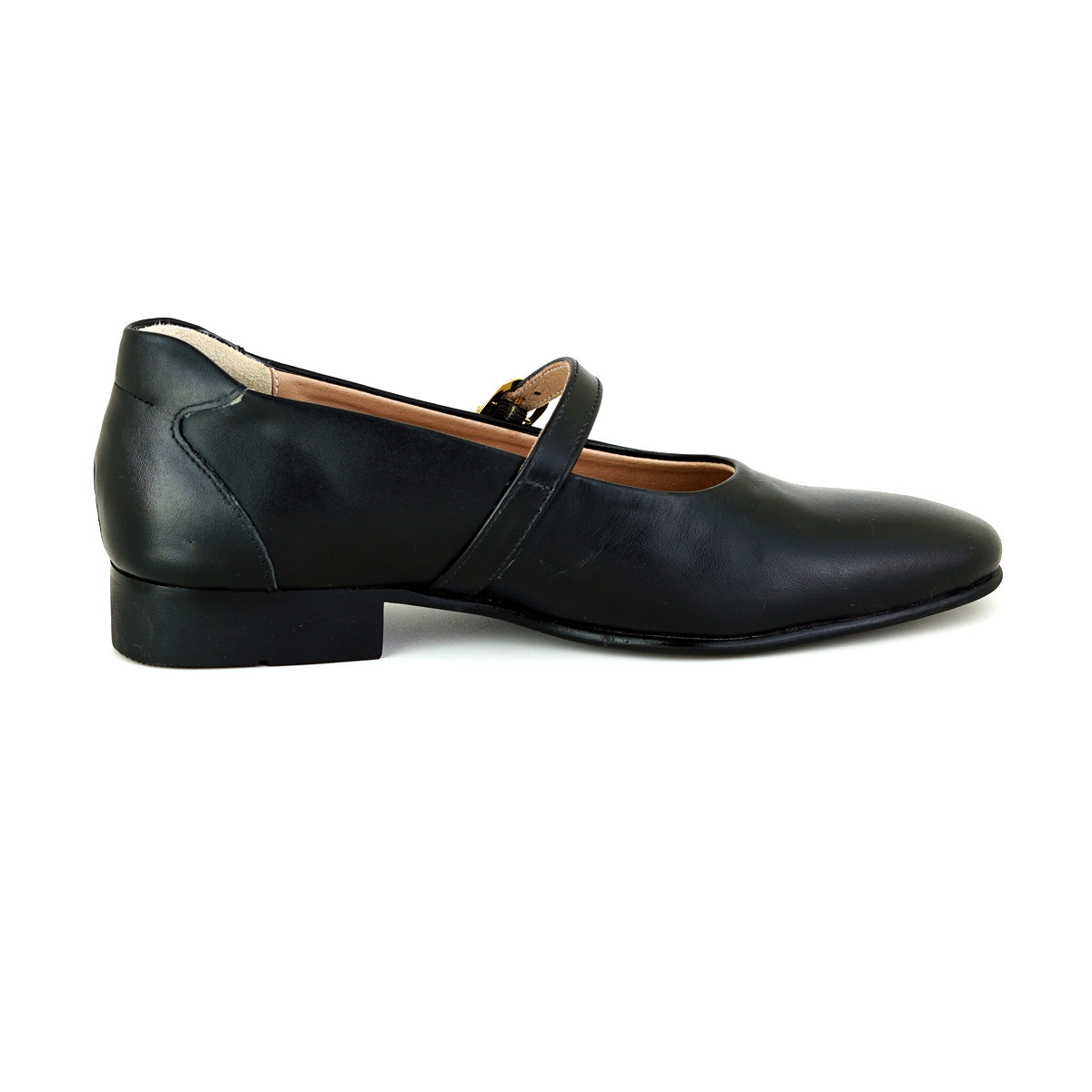 Pierre Cardin รองเท้าคัทชูผู้หญิง แมรี่เจน  ส้นแบน  ผลิตจากหนังแท้ สีน้ำตาลอ่อน รุ่น 34TC164