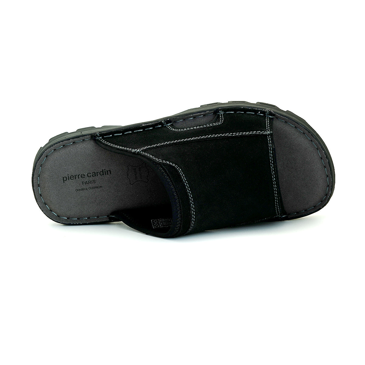 รองเท้าแตะผู้ชาย Pierre Cardin รองเท้าหนังแท้ สไตล์ลำลอง สวมใส่สบาย รุ่น 73BS156