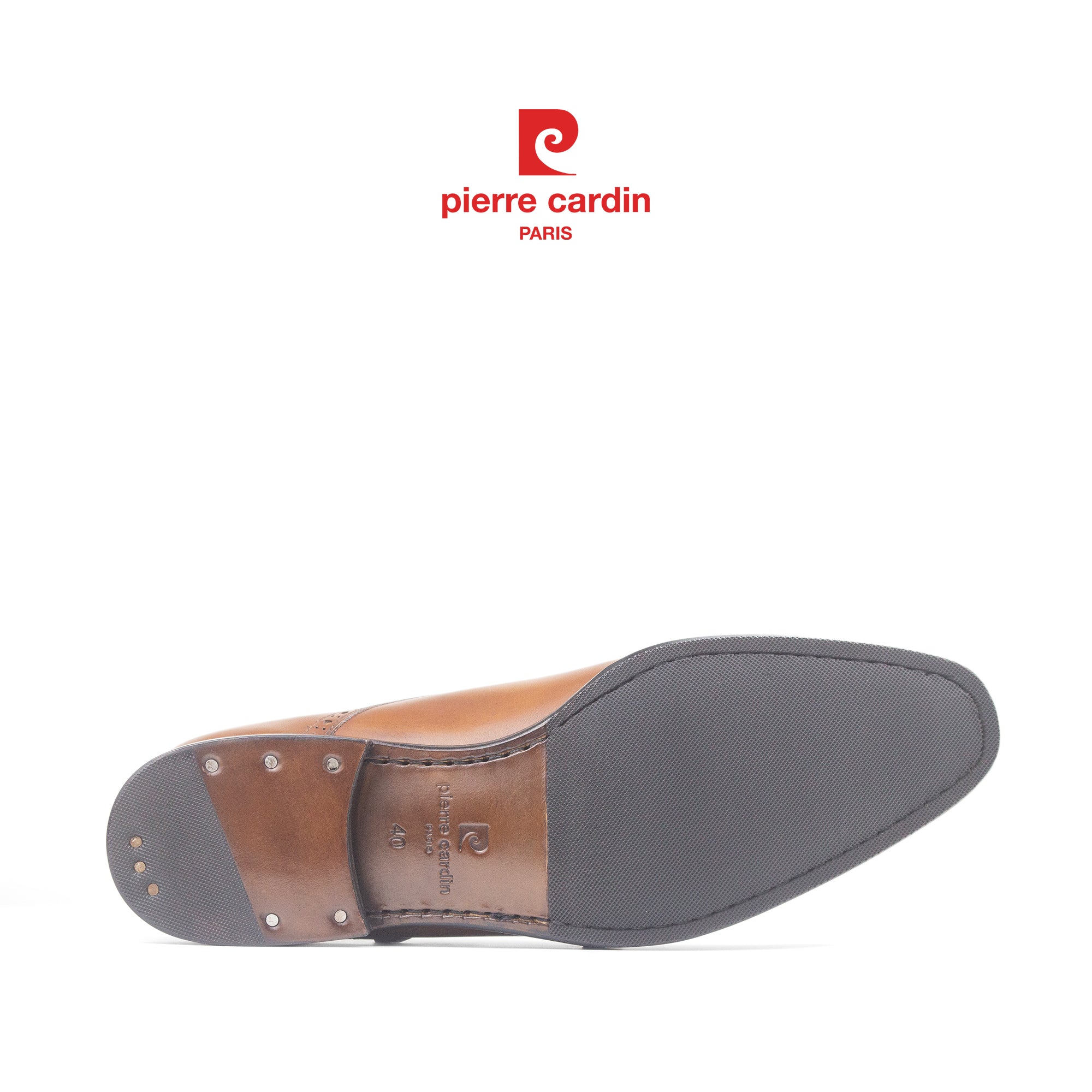 รองเท้าหนังผู้ชาย Double Monkstrap ระดับพรีเมียม Pierre Cardin - PCMFWLH 363