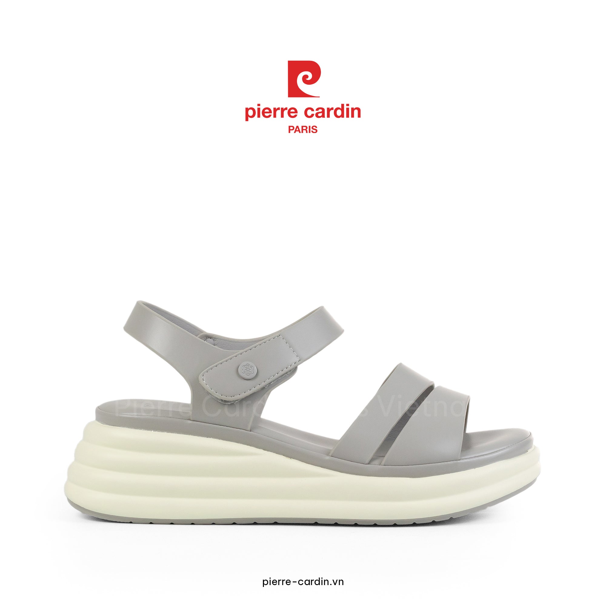 รองเท้าแตะส้นสูง Comfort Pierre Cardin - PCWFWSH 256 (+5cm)