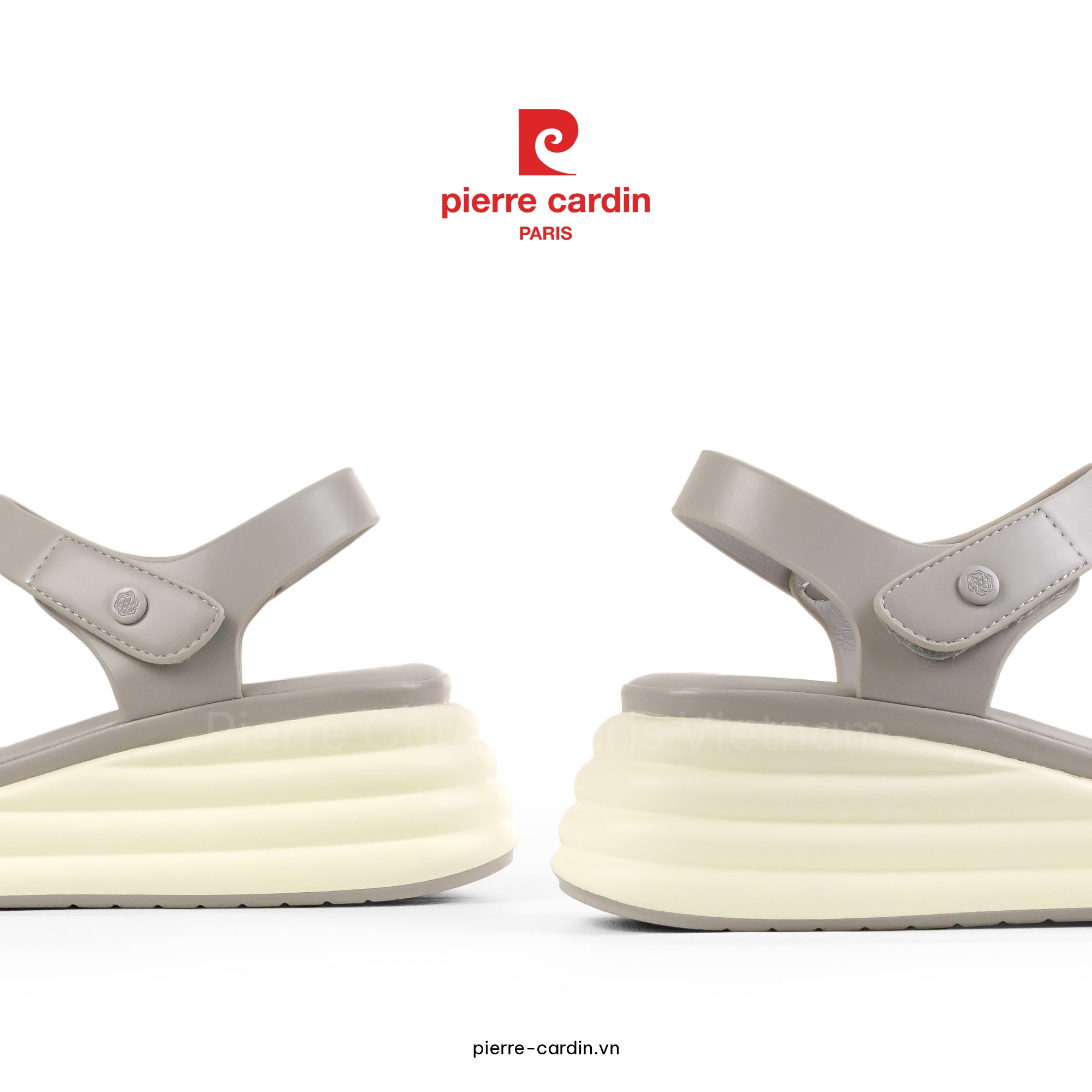 รองเท้าแตะส้นสูง Comfort Pierre Cardin - PCWFWSH 256 (+5cm)