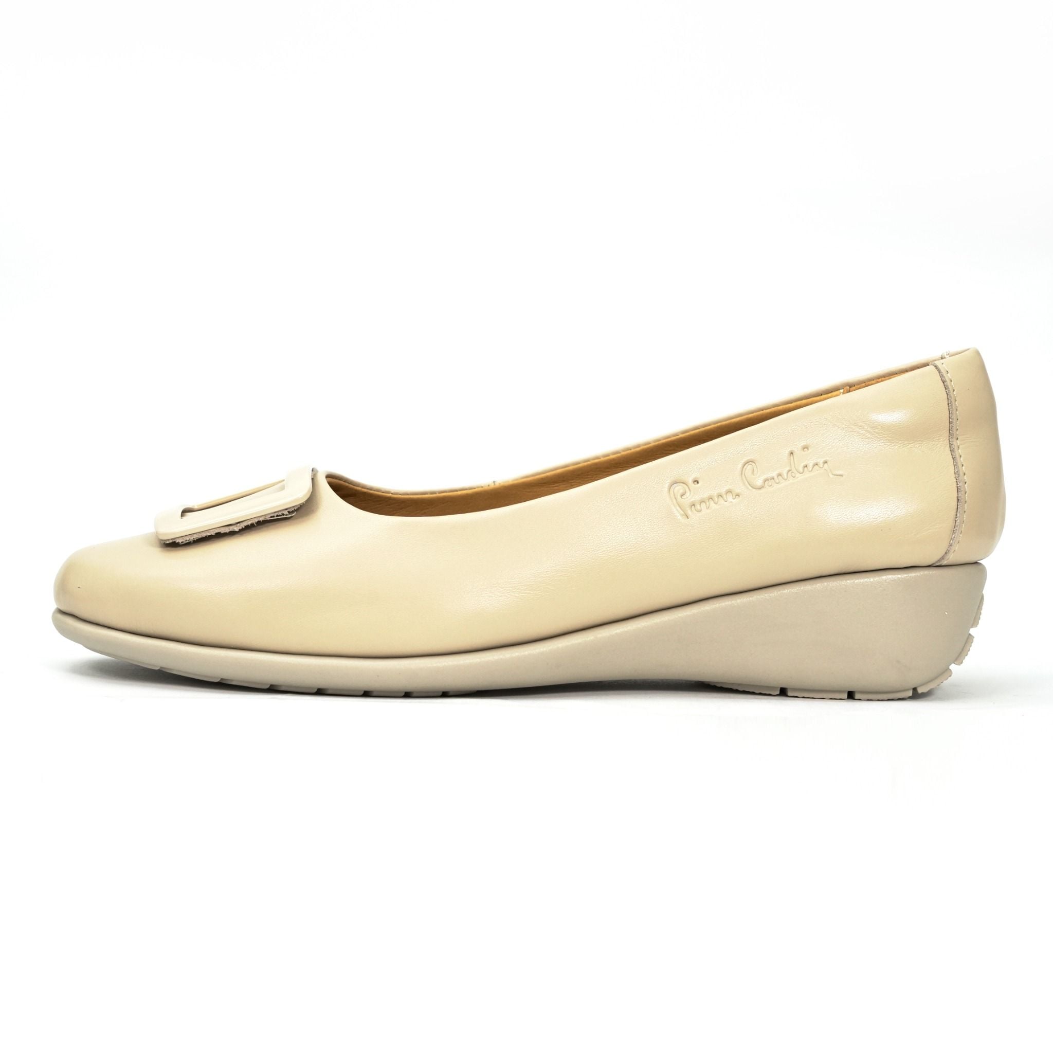 Pierre Cardin Women's Leather Wedge Shoes – Premium Design & Comfort 52AD115