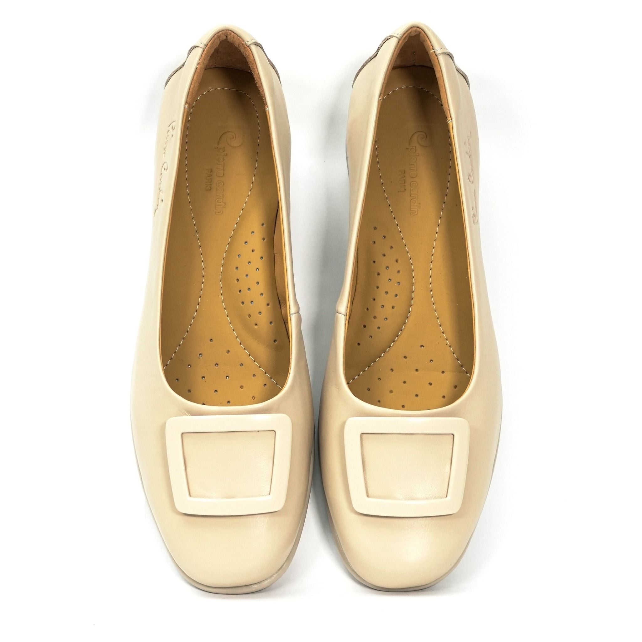 Pierre Cardin Women's Leather Wedge Shoes – Premium Design & Comfort 52AD115