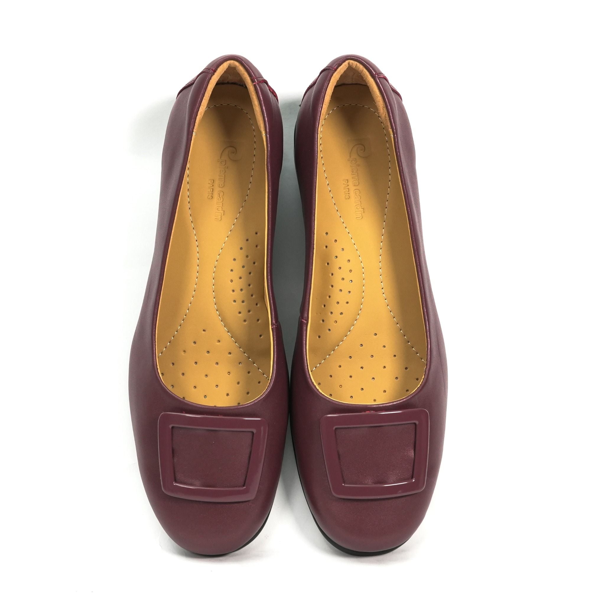 Pierre Cardin Women's Leather Wedge Shoes – Premium Design & Comfort 52AD115