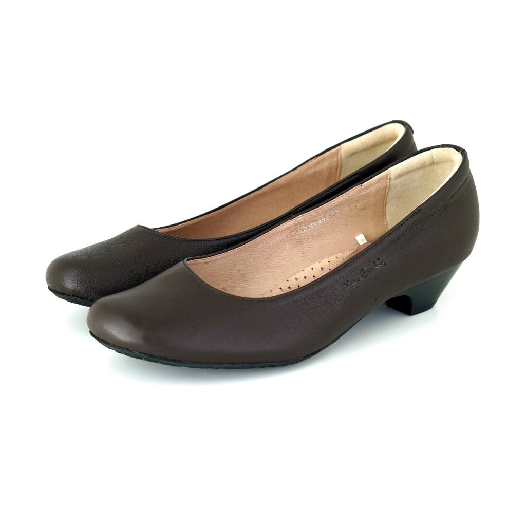 Pierre Cardin รองเท้าผู้หญิง คัทชู นุ่มสบาย ผลิตจากหนังแท้  รุ่น 25SD381