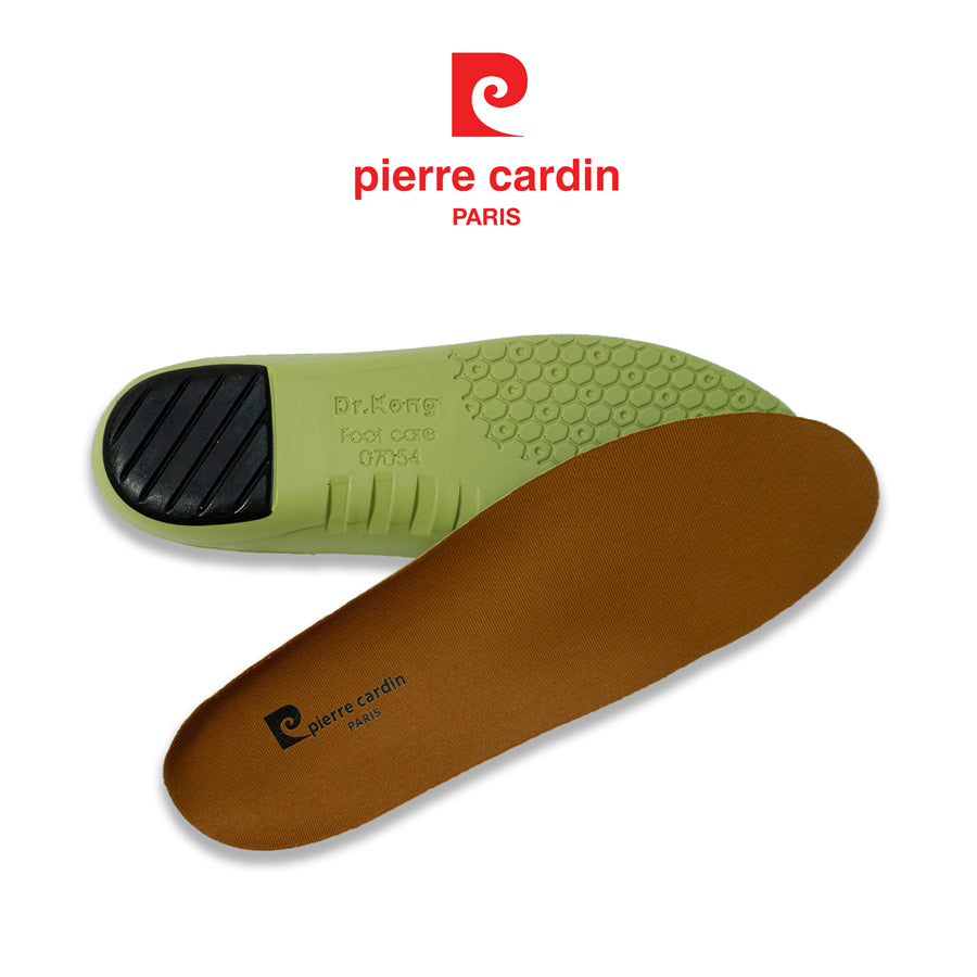 แผ่นรองสุขภาพ Pierre Cardin จากฝรั่งเศส สำหรับเท้าเอียง ใช้ได้กับรองเท้าหนังสุภาพบุรุษ รุ่น 004 - สินค้าของแท้