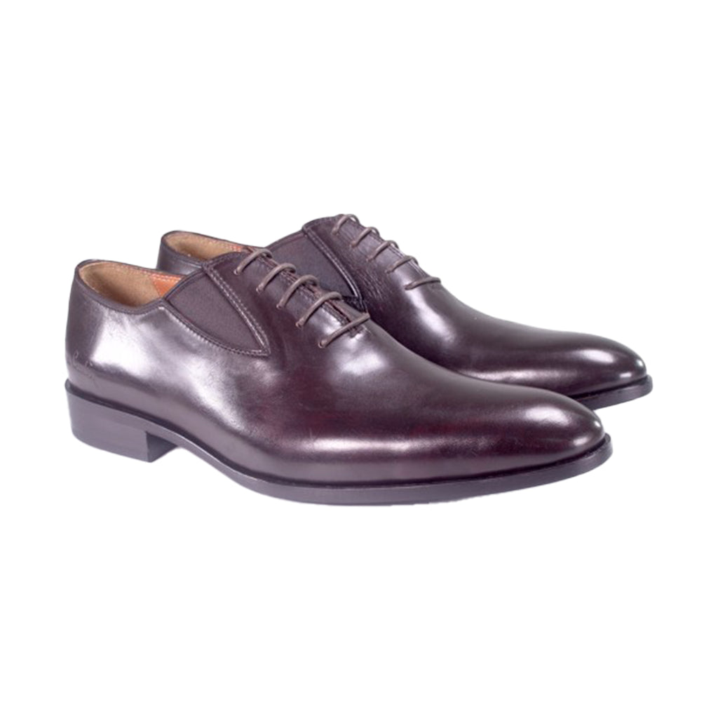 รองเท้าหนังผู้ชาย Pierre Cardin ทรง Derby หนังวัวนัปป้า พื้นหนังทำมือระดับพรีเมียม ดีไซน์หรูหรา รุ่น 351