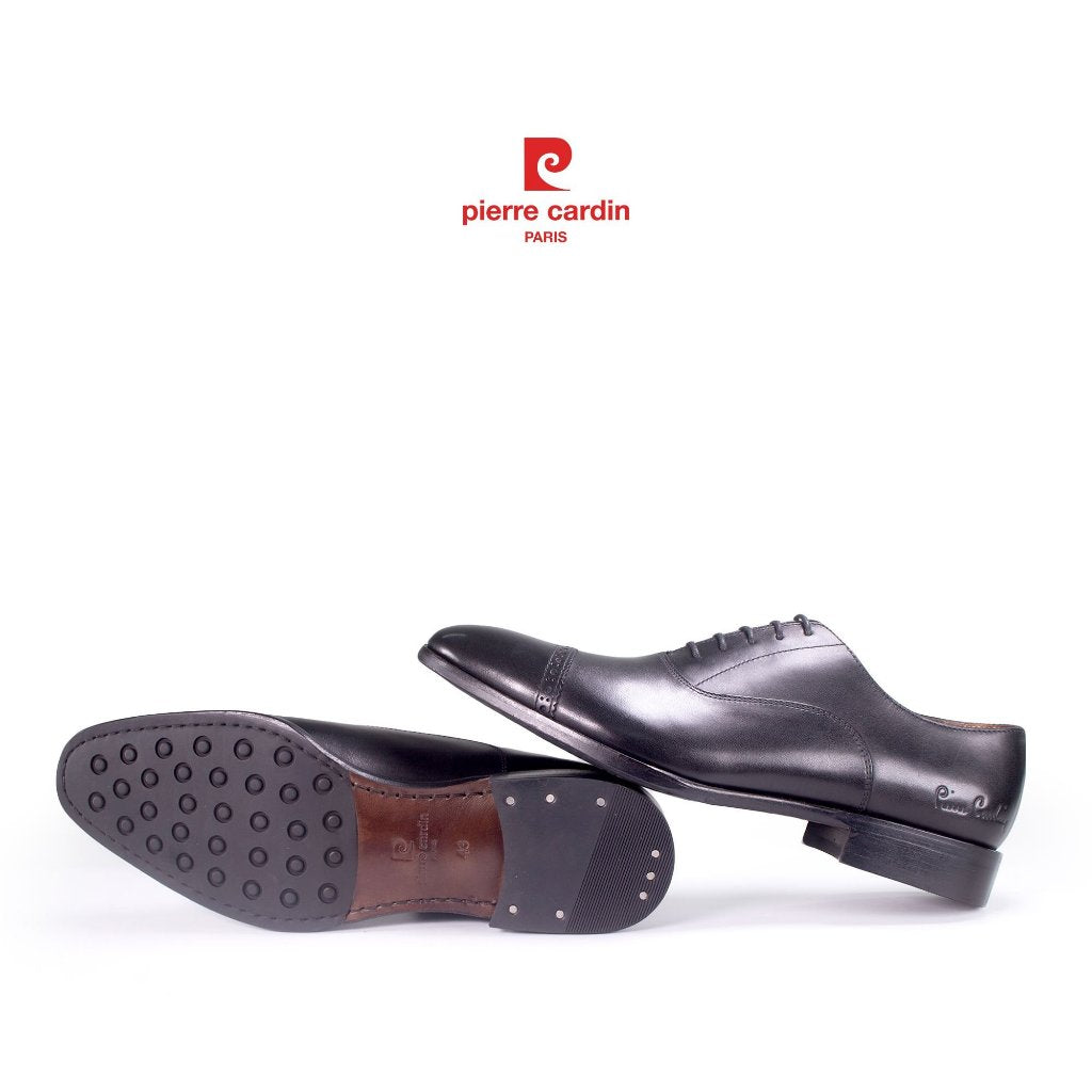 รองเท้าหนังผู้ชาย Pierre Cardin ทรง Loafer หนังวัวแท้ พื้นหนังตัดเย็บพิเศษกันลื่น ของแท้ รุ่น 361