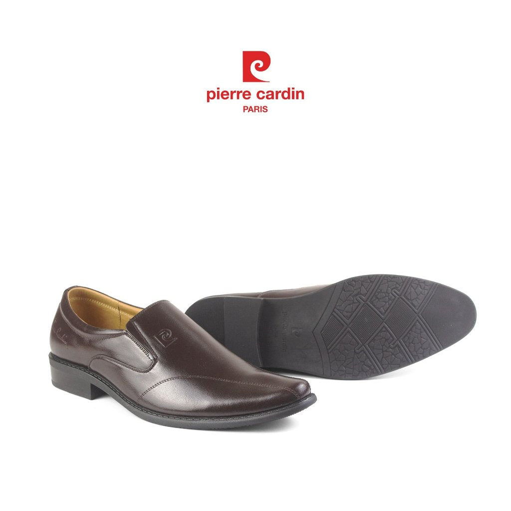 รองเท้าหนัง Loafer ผู้ชาย Pierre Cardin หนังวัวแท้ พื้นยางกันลื่น รุ่น 774