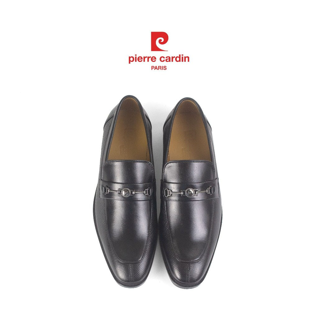 รองเท้าหนังผู้ชาย Pierre Cardin รุ่น Loafer มีตัวล็อคแฟชั่น หนังวัวแท้พรีเมียม 793