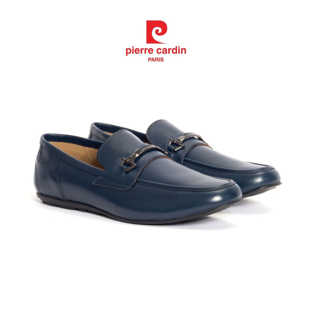 [ใหม่] รองเท้าลองเท้าผู้ชาย Pierre Cardin หนังวัวแท้ หนังนุ่มระบายอากาศ พื้นยางกันลื่น 529