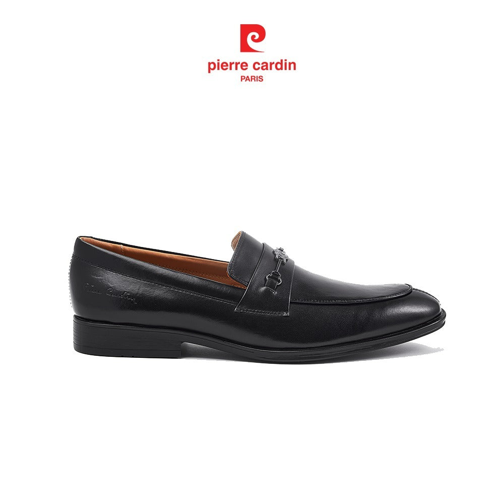 รองเท้าหนังผู้ชาย Pierre Cardin รุ่น Loafer หนังวัวแท้ ตัวล็อคแฟชั่นหรูหรา 794